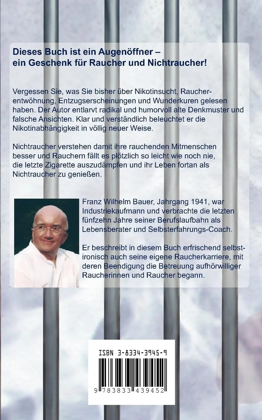 Rückseite: 9783833439452 | Die Rauchgiftfalle | Franz Wilhelm Bauer | Taschenbuch | 120 S. | 2005