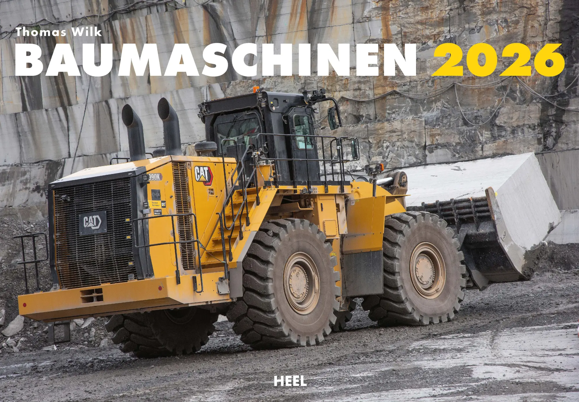Cover: 9783966649452 | Baumaschinen Kalender 2026 | Thomas Wilk | Kalender | 14 S. | Deutsch