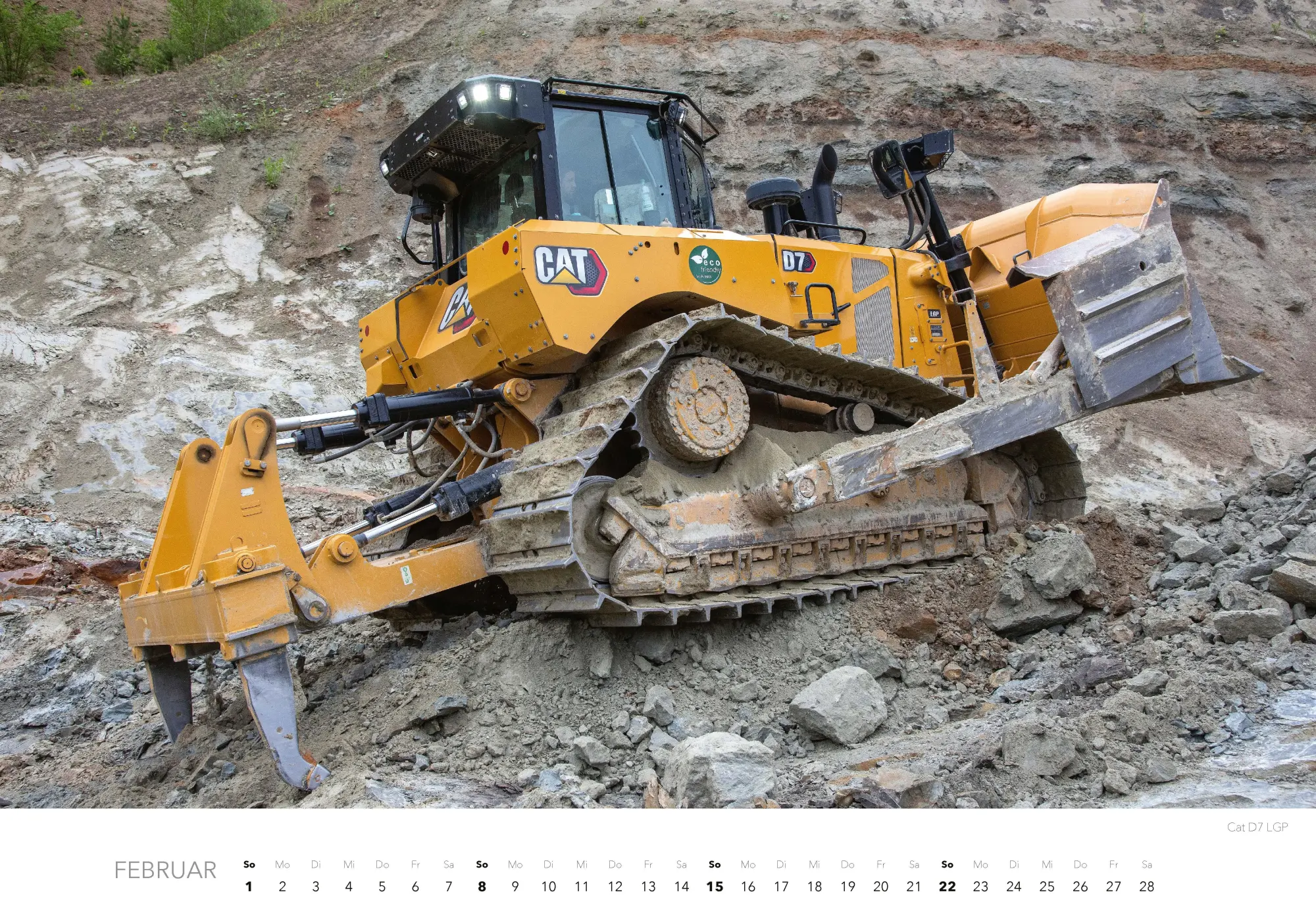 Bild: 9783966649452 | Baumaschinen Kalender 2026 | Thomas Wilk | Kalender | 14 S. | Deutsch