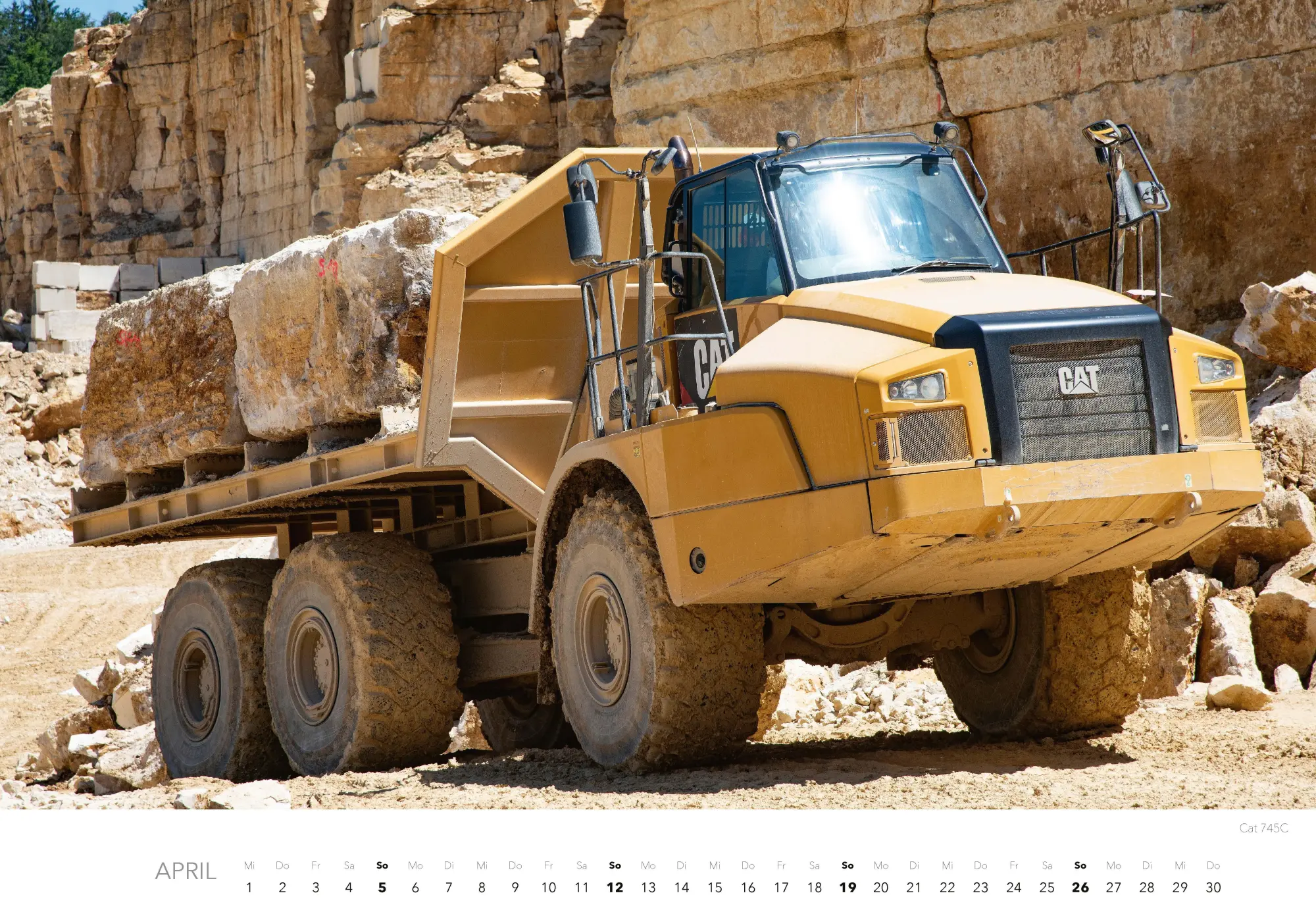 Bild: 9783966649452 | Baumaschinen Kalender 2026 | Thomas Wilk | Kalender | 14 S. | Deutsch