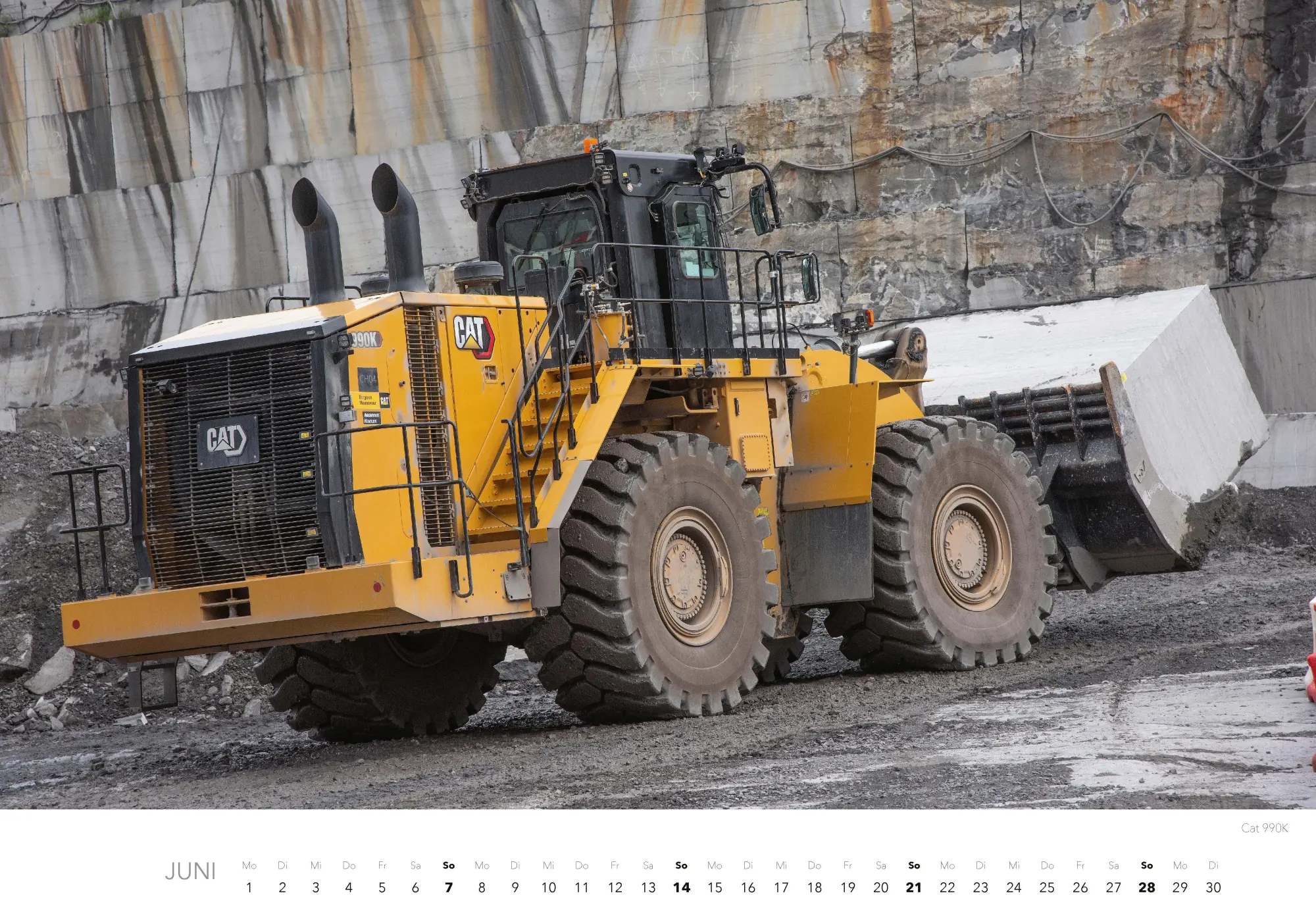 Bild: 9783966649452 | Baumaschinen Kalender 2026 | Thomas Wilk | Kalender | 14 S. | Deutsch