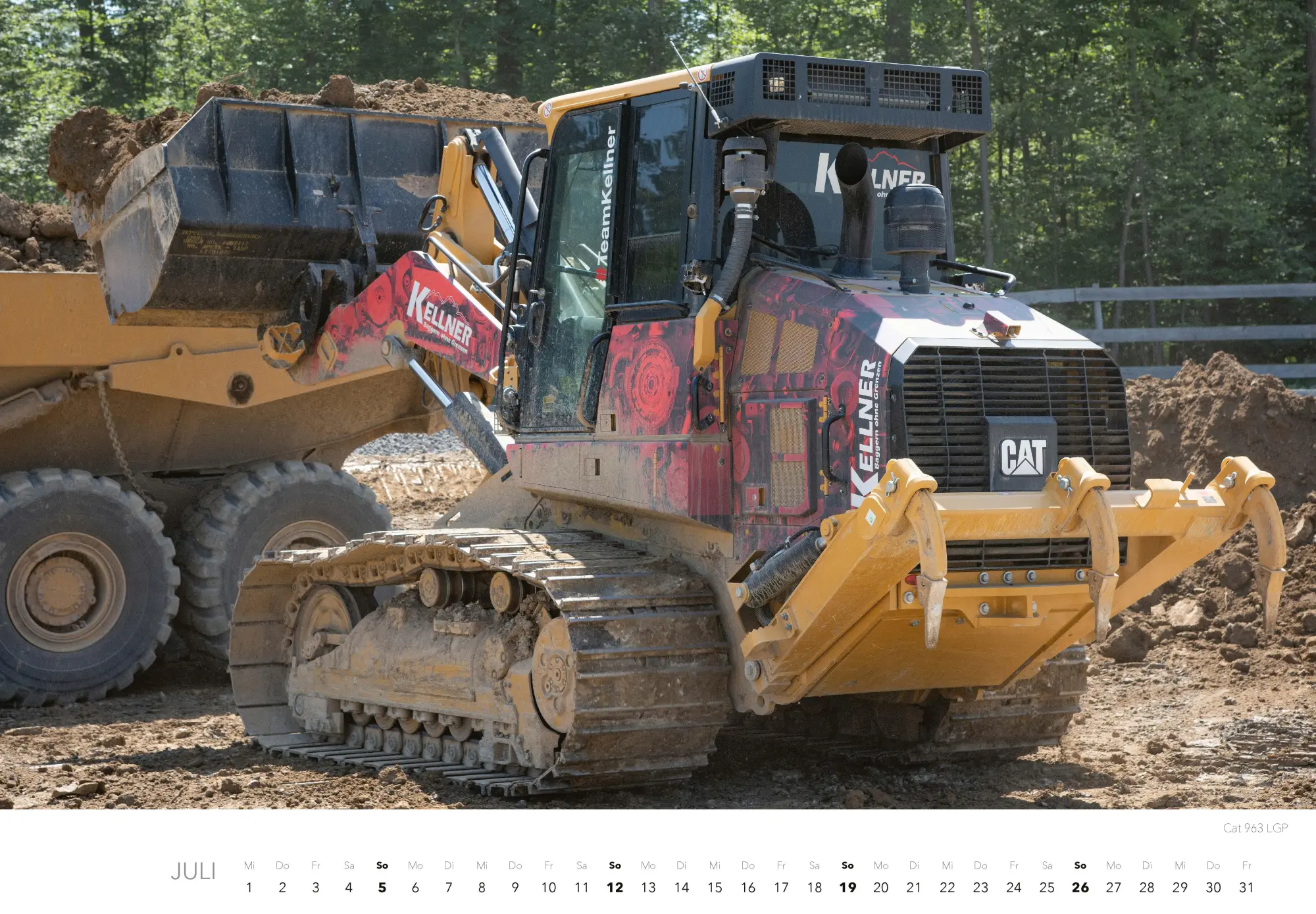 Bild: 9783966649452 | Baumaschinen Kalender 2026 | Thomas Wilk | Kalender | 14 S. | Deutsch