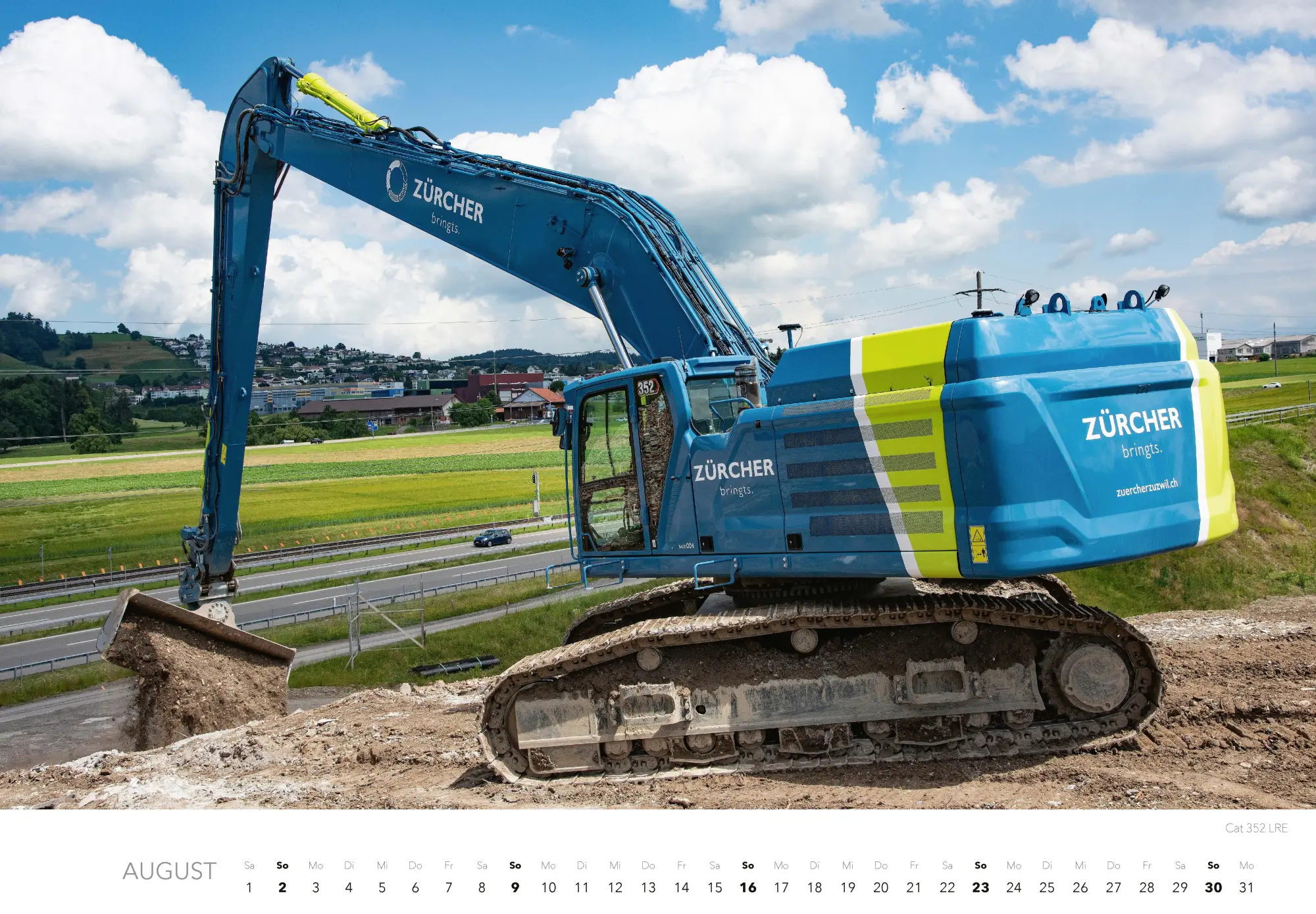 Bild: 9783966649452 | Baumaschinen Kalender 2026 | Thomas Wilk | Kalender | 14 S. | Deutsch
