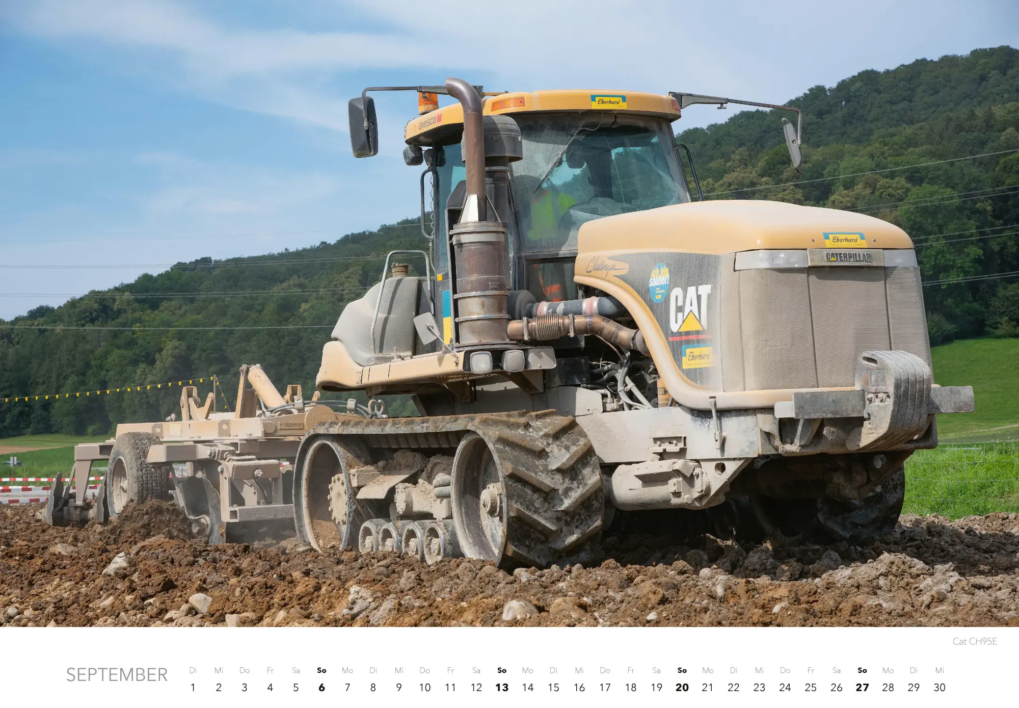Bild: 9783966649452 | Baumaschinen Kalender 2026 | Thomas Wilk | Kalender | 14 S. | Deutsch
