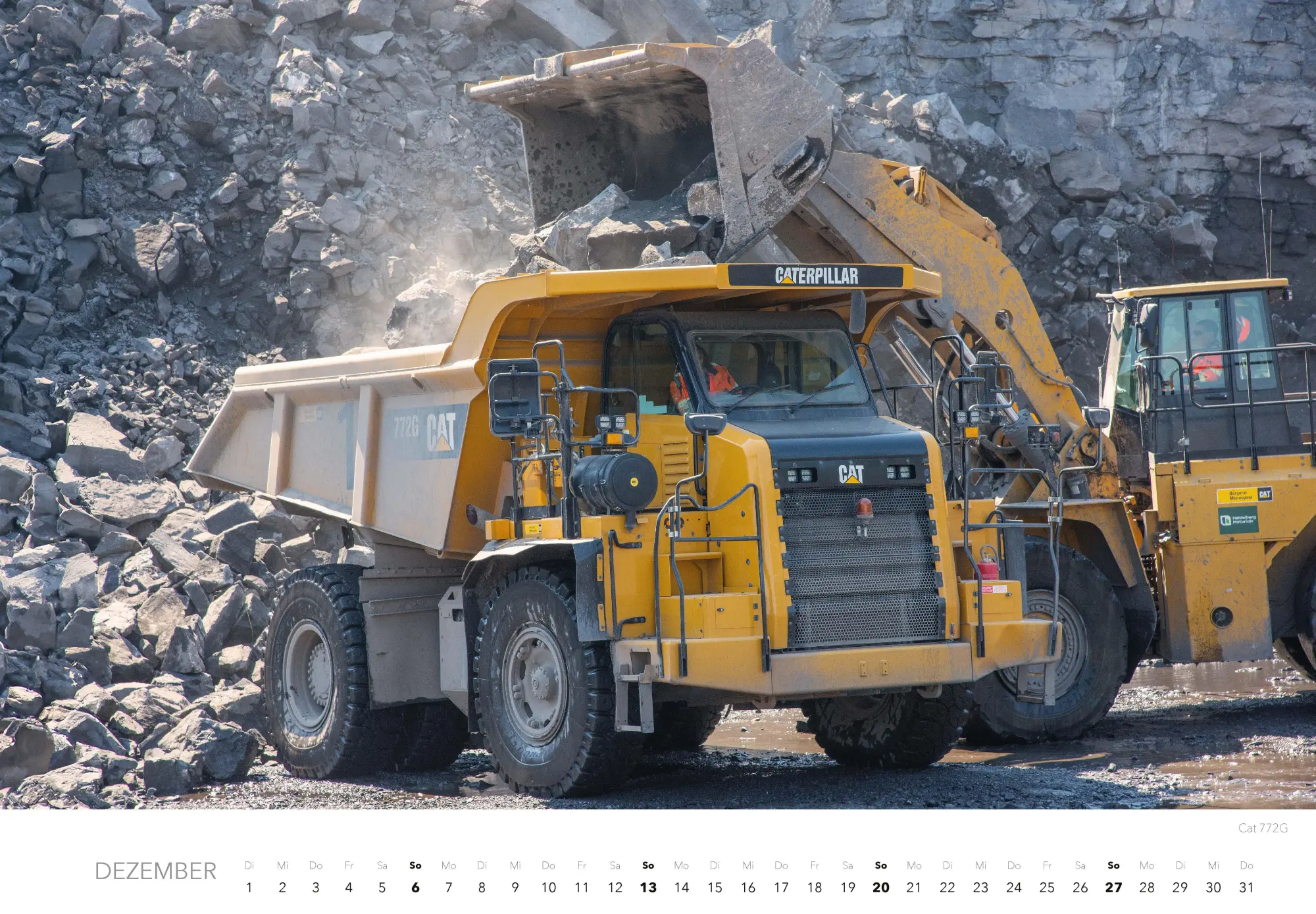Bild: 9783966649452 | Baumaschinen Kalender 2026 | Thomas Wilk | Kalender | 14 S. | Deutsch