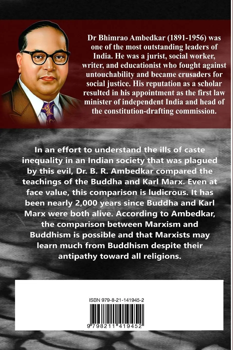 Rückseite: 9798211419452 | Thoughts on Buddha and Marx | Bhimrao Ambedkar | Taschenbuch | 2023
