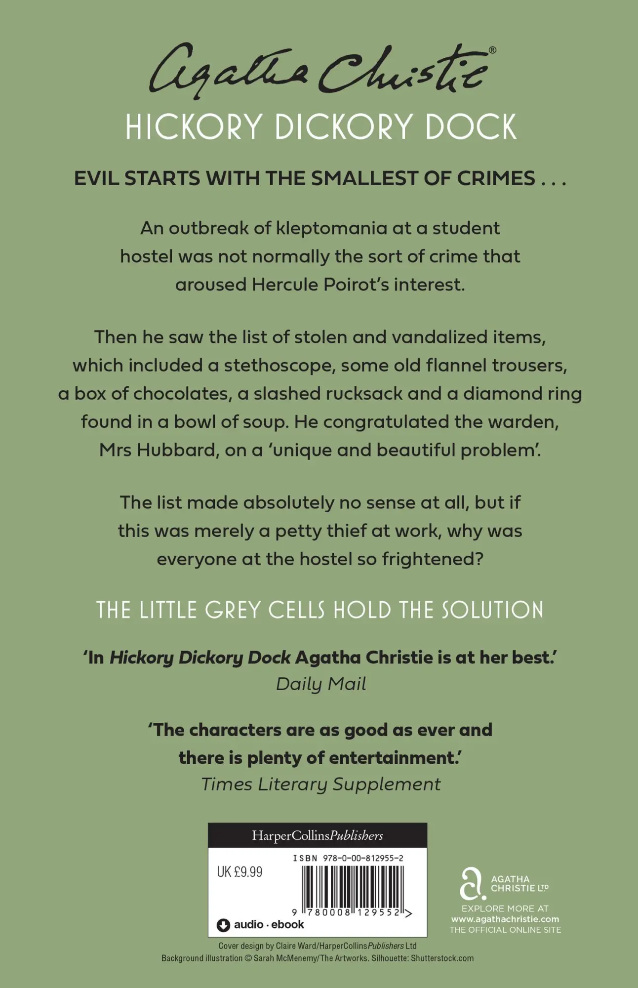 Rückseite: 9780008129552 | Hickory Dickory Dock | Agatha Christie | Taschenbuch | Poirot | 245 S.