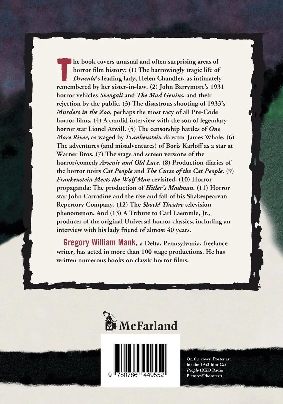 Rückseite: 9780786449552 | The Very Witching Time of Night | Dark Alleys of Classic Horror Cinema