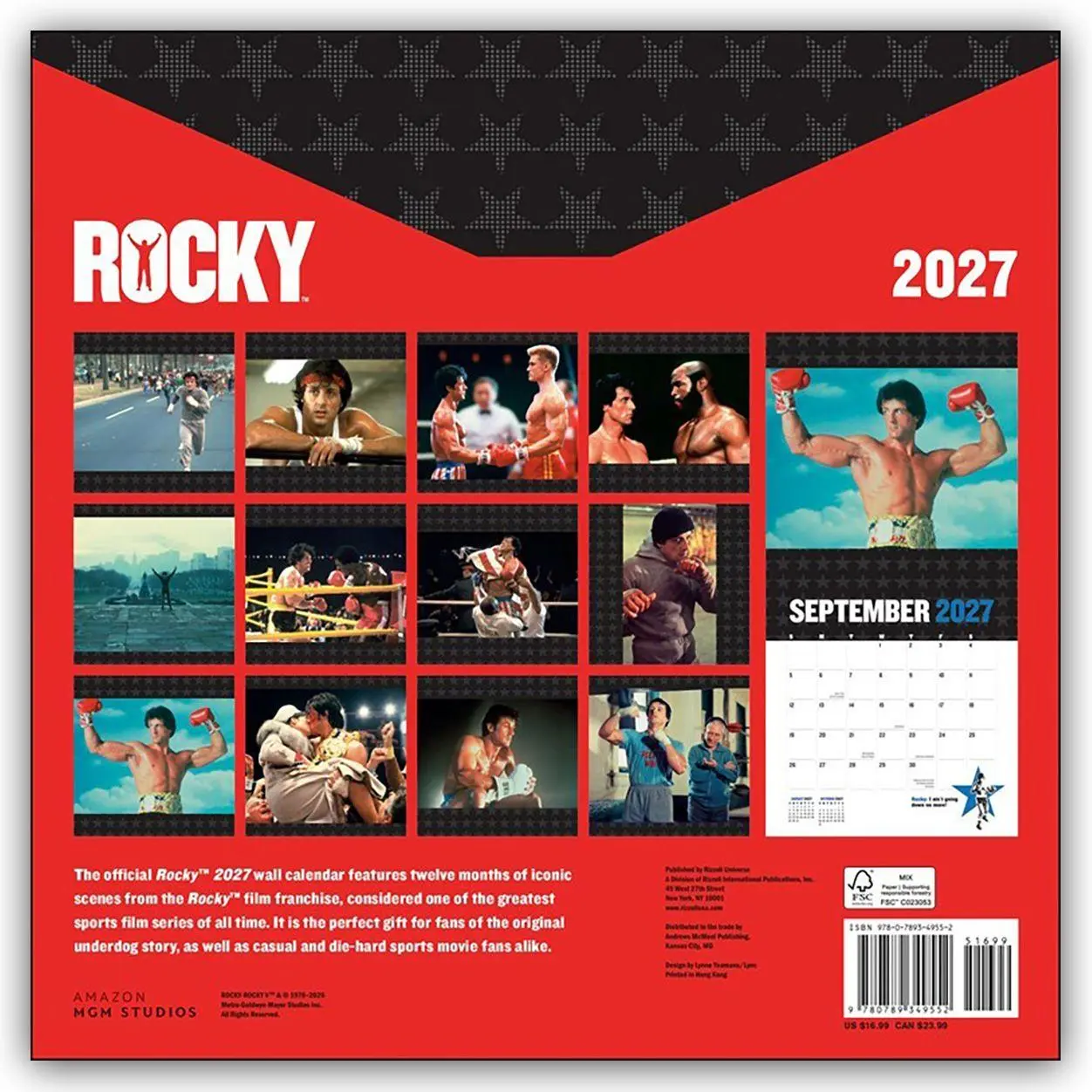 Bild: 9780789349552 | Rocky 2027 - Wandkalender | Universe Publishing | Kalender | 28 S.