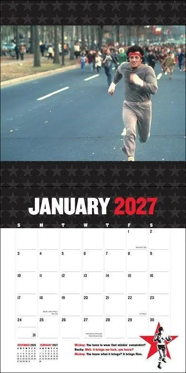 Bild: 9780789349552 | Rocky 2027 - Wandkalender | Universe Publishing | Kalender | 28 S.