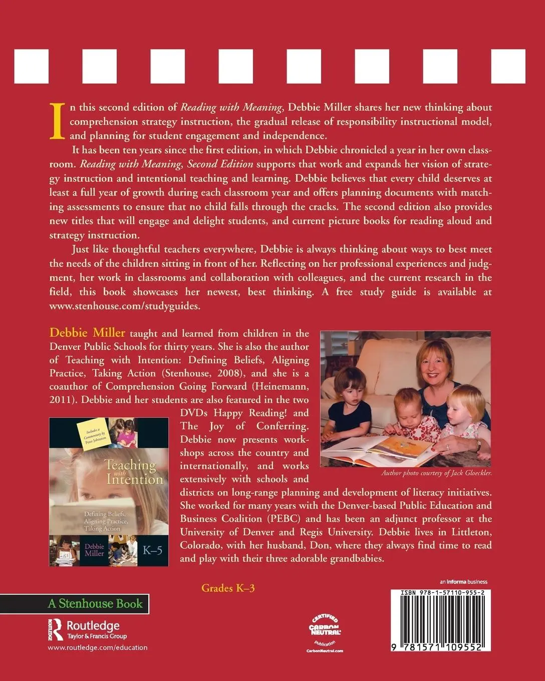 Rückseite: 9781571109552 | Reading with Meaning | Teaching Comprehension in the Primary Grades