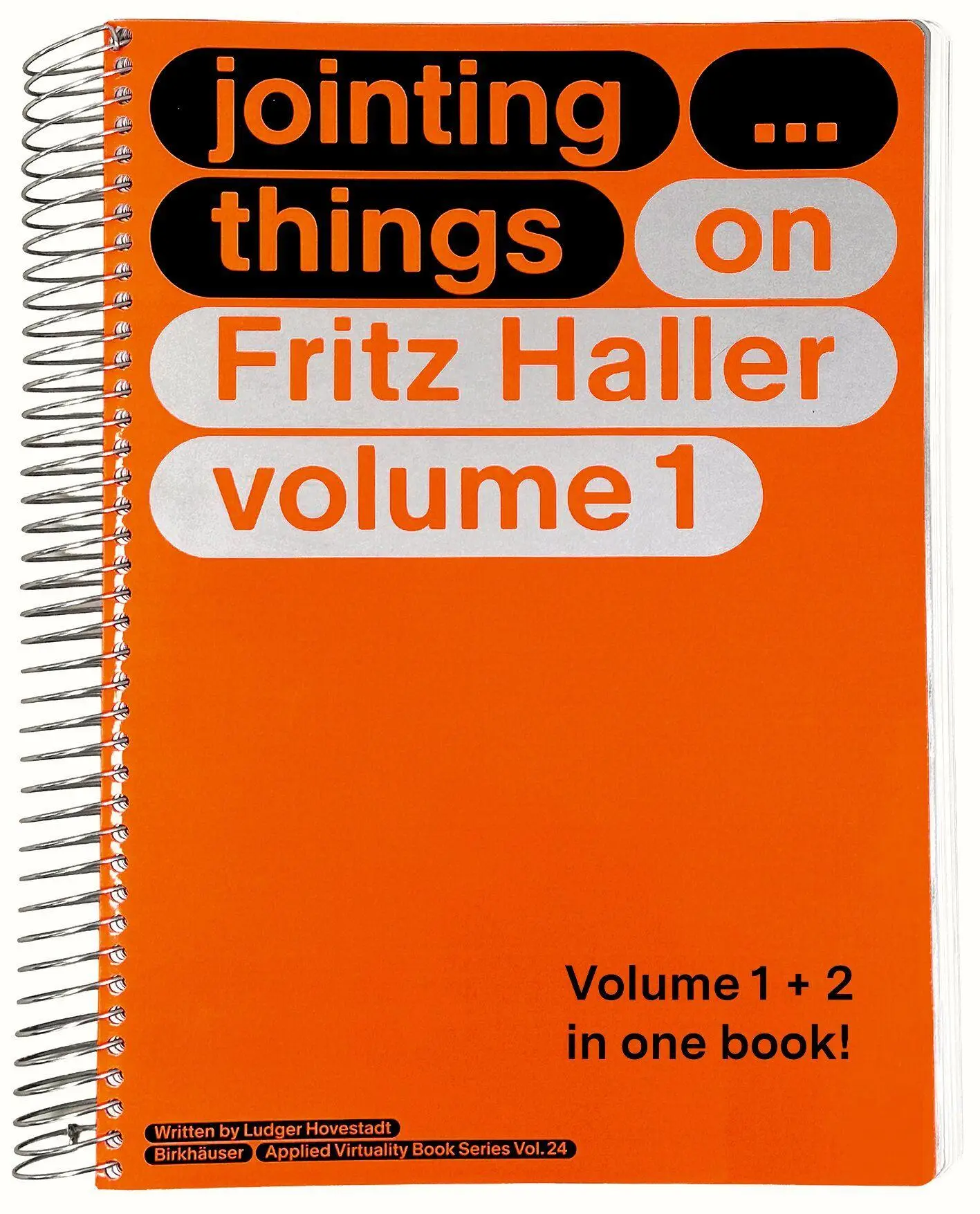 Cover: 9783035629552 | JOINTING THINGS - ON FRITZ HALLER (2 Vols.) | Ludger Hovestadt (u. a.)