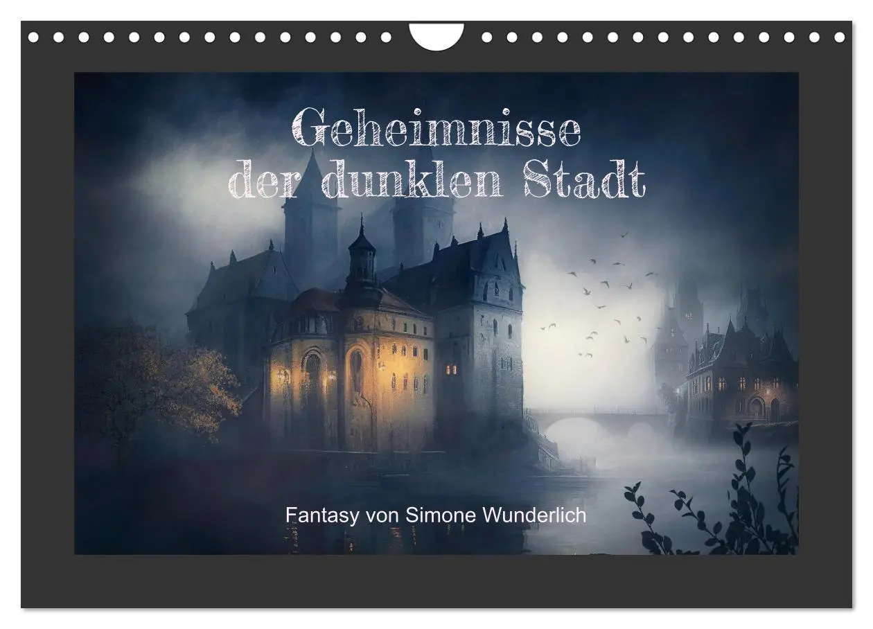 Cover: 9783457539552 | Geheimnisse der dunklen Stadt (Wandkalender 2026 DIN A4 quer),...