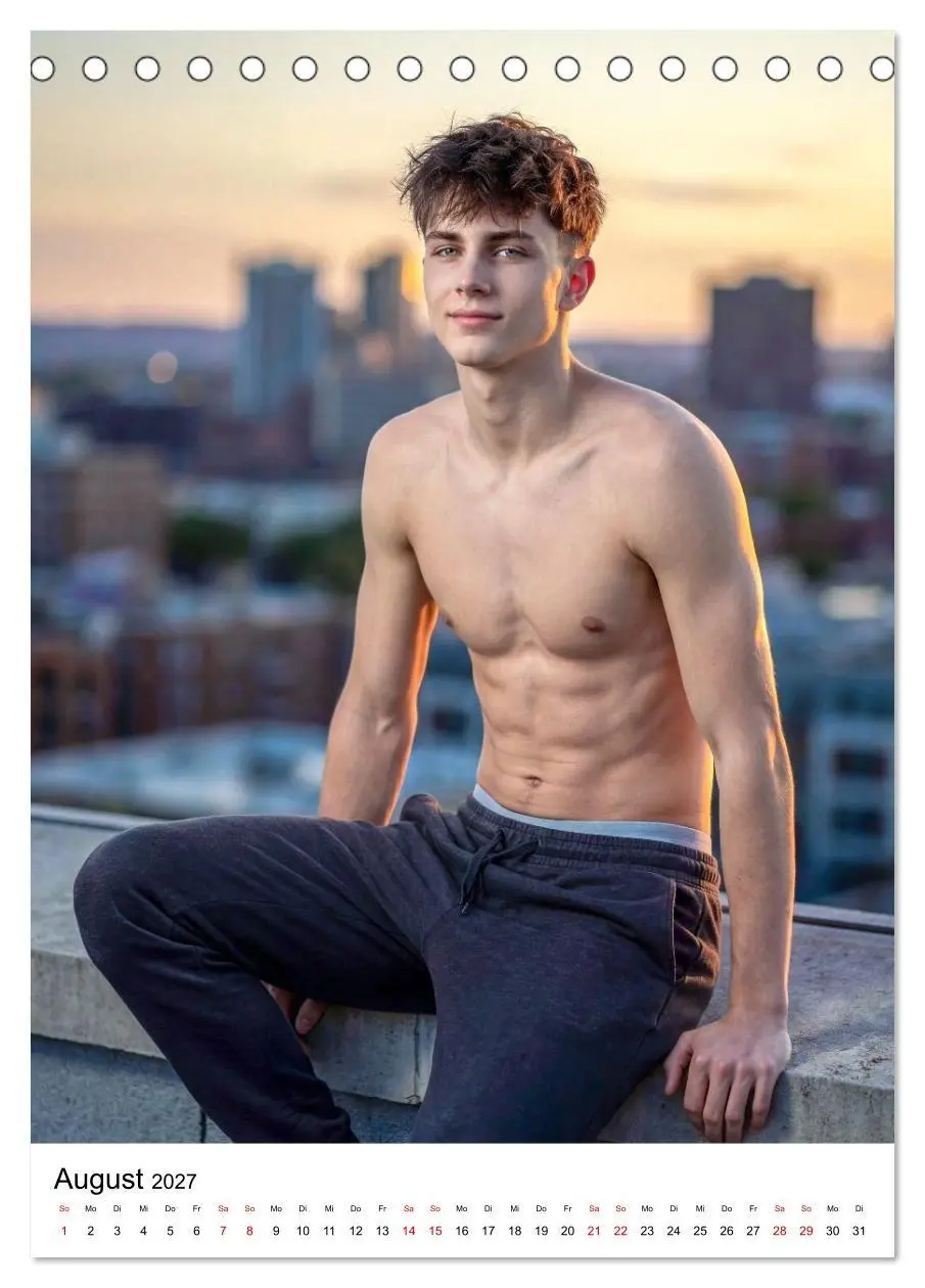 Bild: 9783516799552 | Guys Next Door - Junge Männer von nebenan (Tischkalender 2027 DIN...