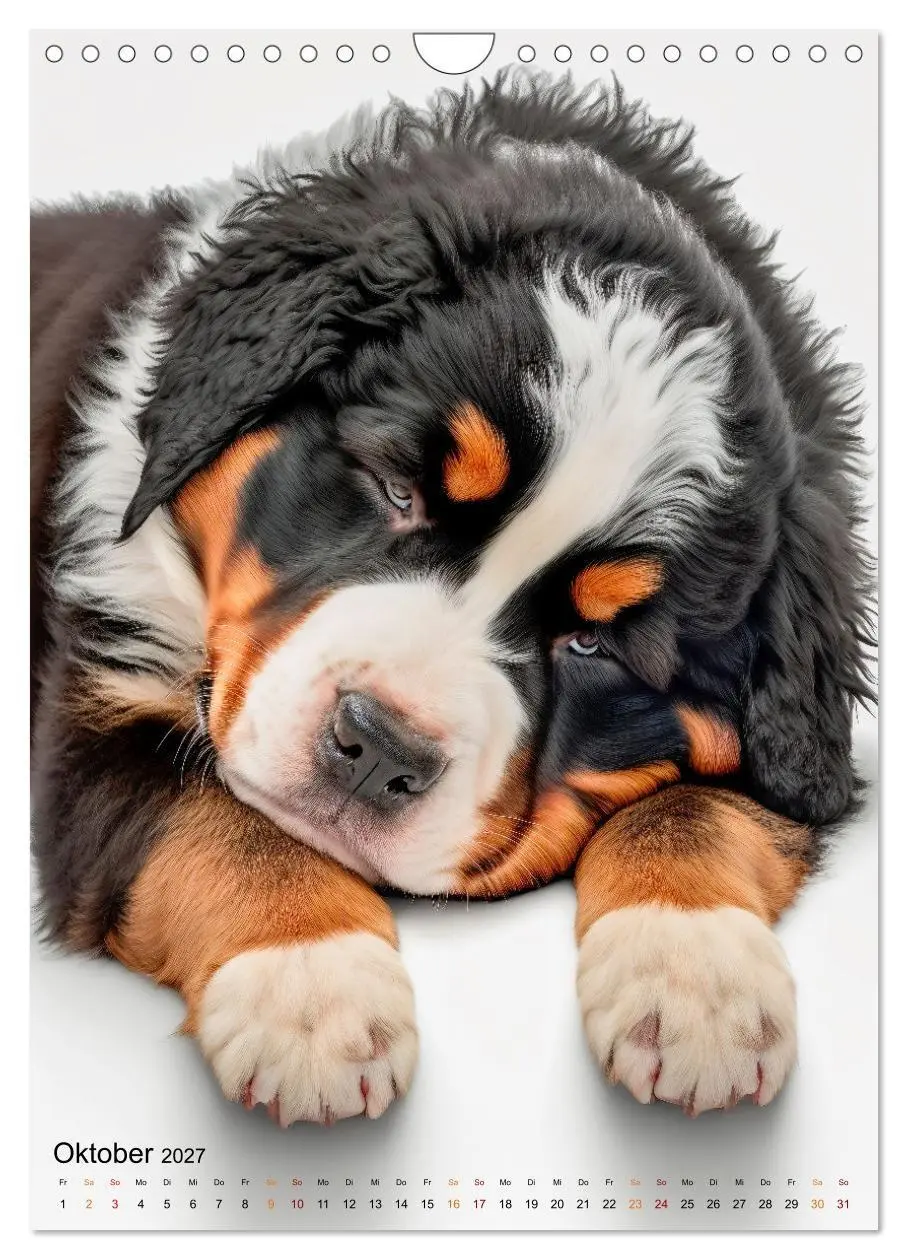 Bild: 9783569339552 | Berner Sennenhund - gutmütig und treu (Wandkalender 2027 DIN A4...