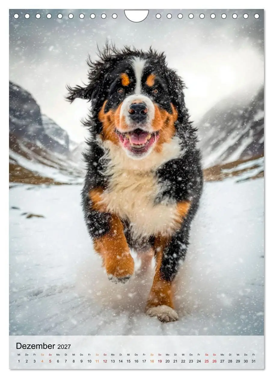 Bild: 9783569339552 | Berner Sennenhund - gutmütig und treu (Wandkalender 2027 DIN A4...