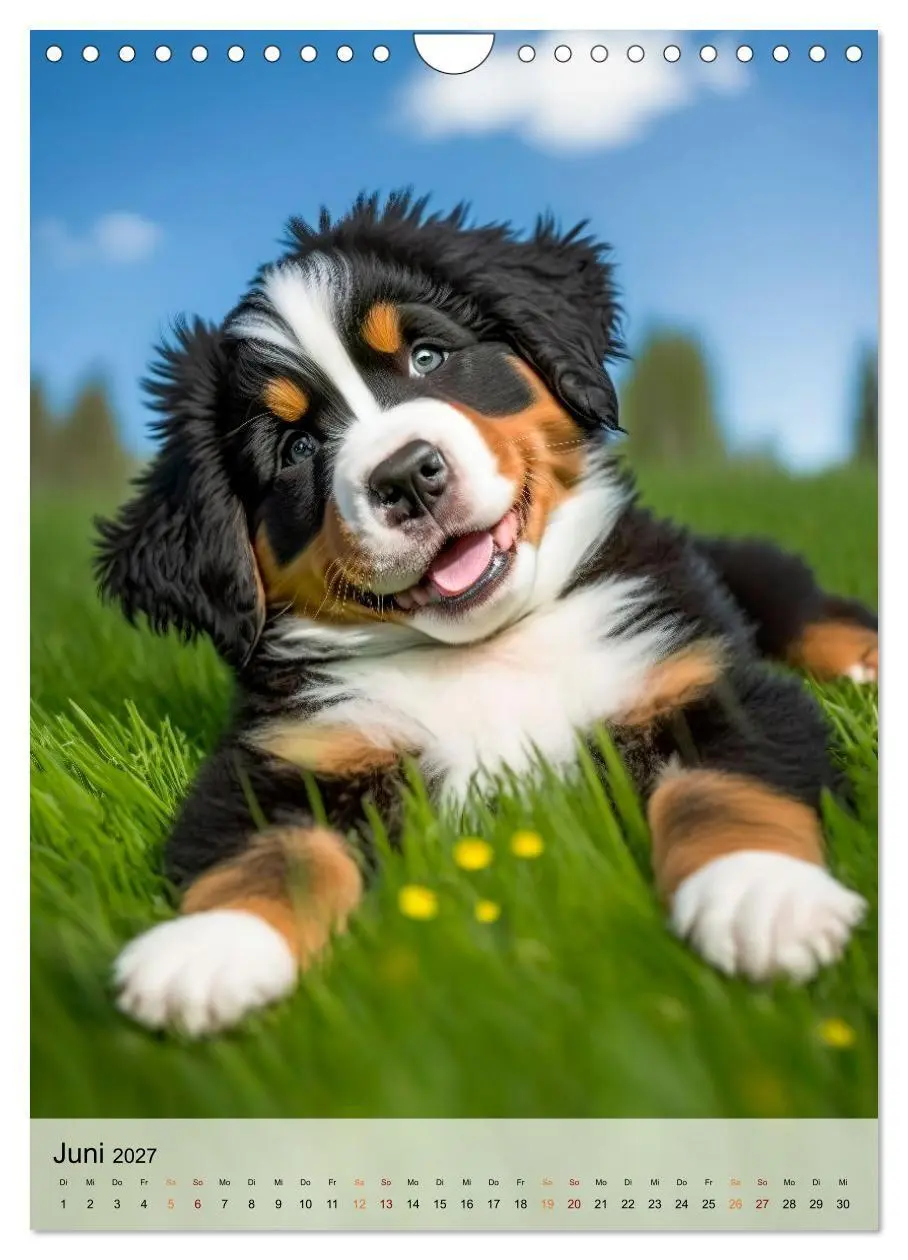 Bild: 9783569339552 | Berner Sennenhund - gutmütig und treu (Wandkalender 2027 DIN A4...