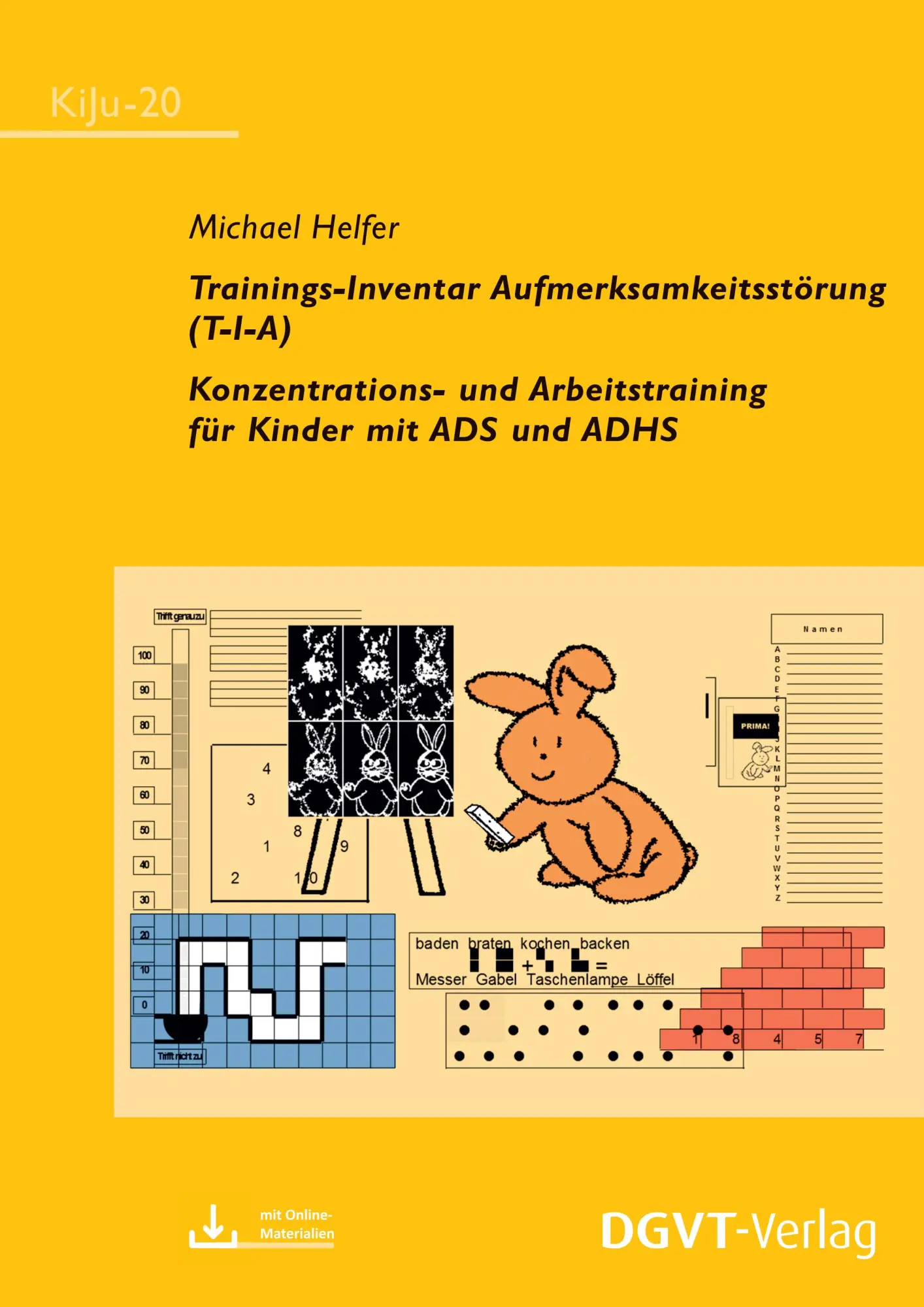 Cover: 9783871599552 | Trainings-Inventar Aufmerksamkeitsstörung (T-I-A) | Michael Helfer