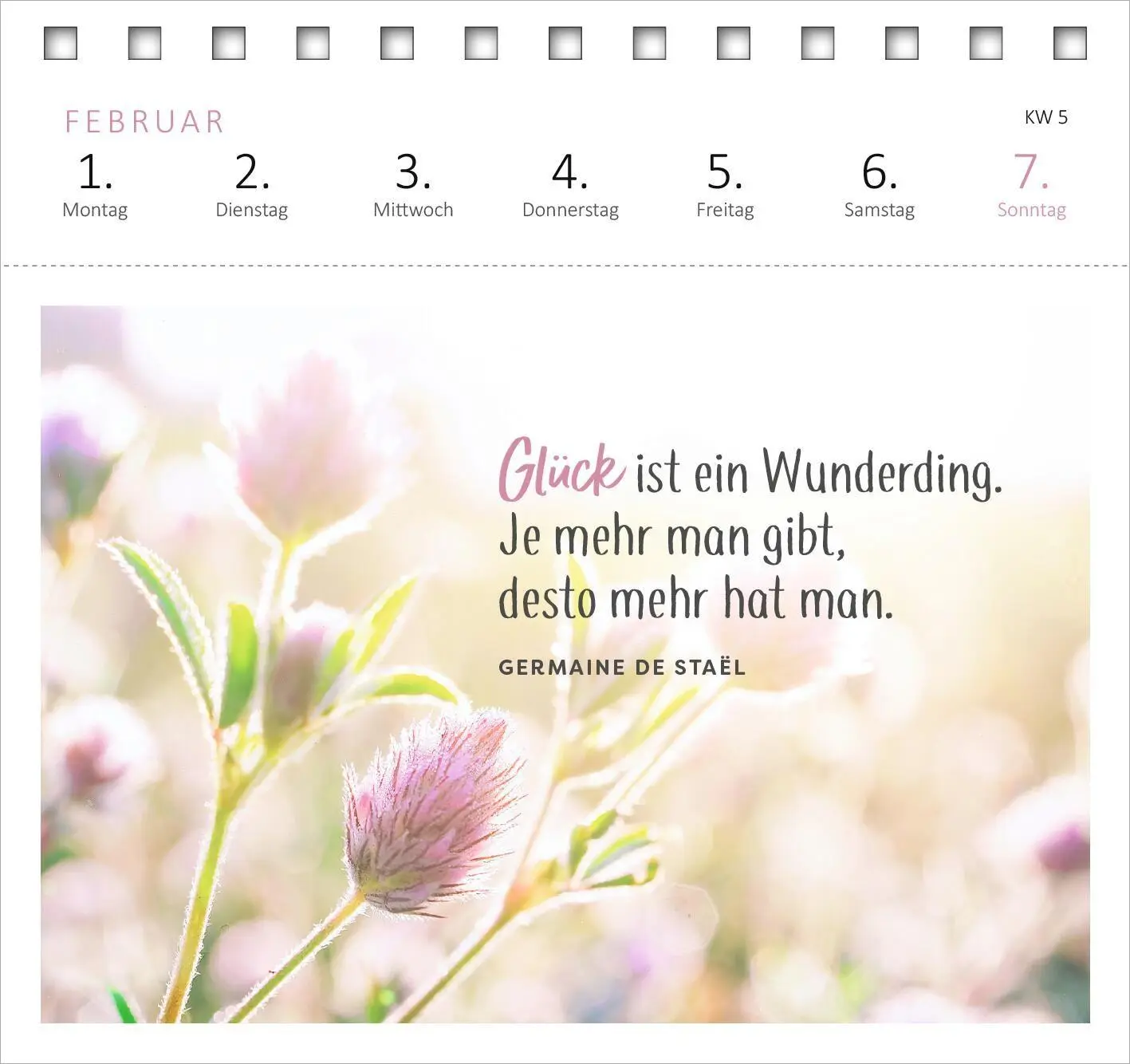 Bild: 4014489139652 | Postkartenkalender Lebensweisheiten 2027 | Kalender | Spiralaufsteller