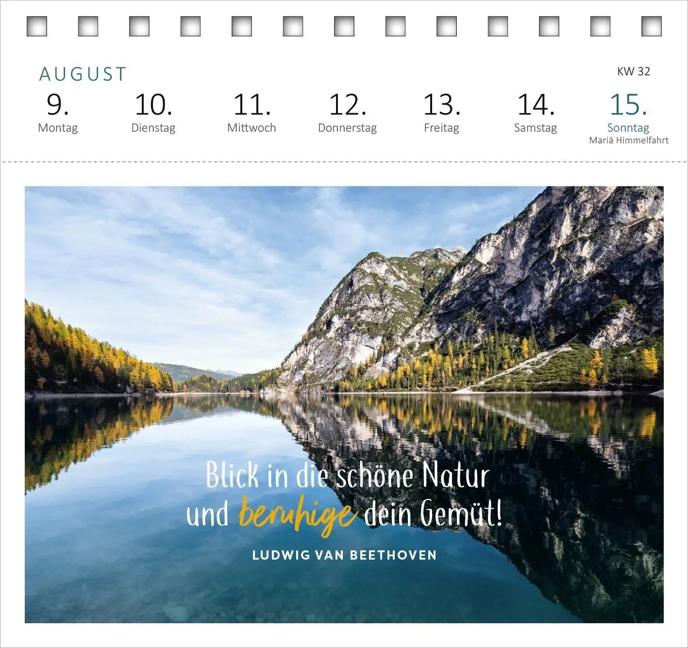 Bild: 4014489139652 | Postkartenkalender Lebensweisheiten 2027 | Kalender | Spiralaufsteller