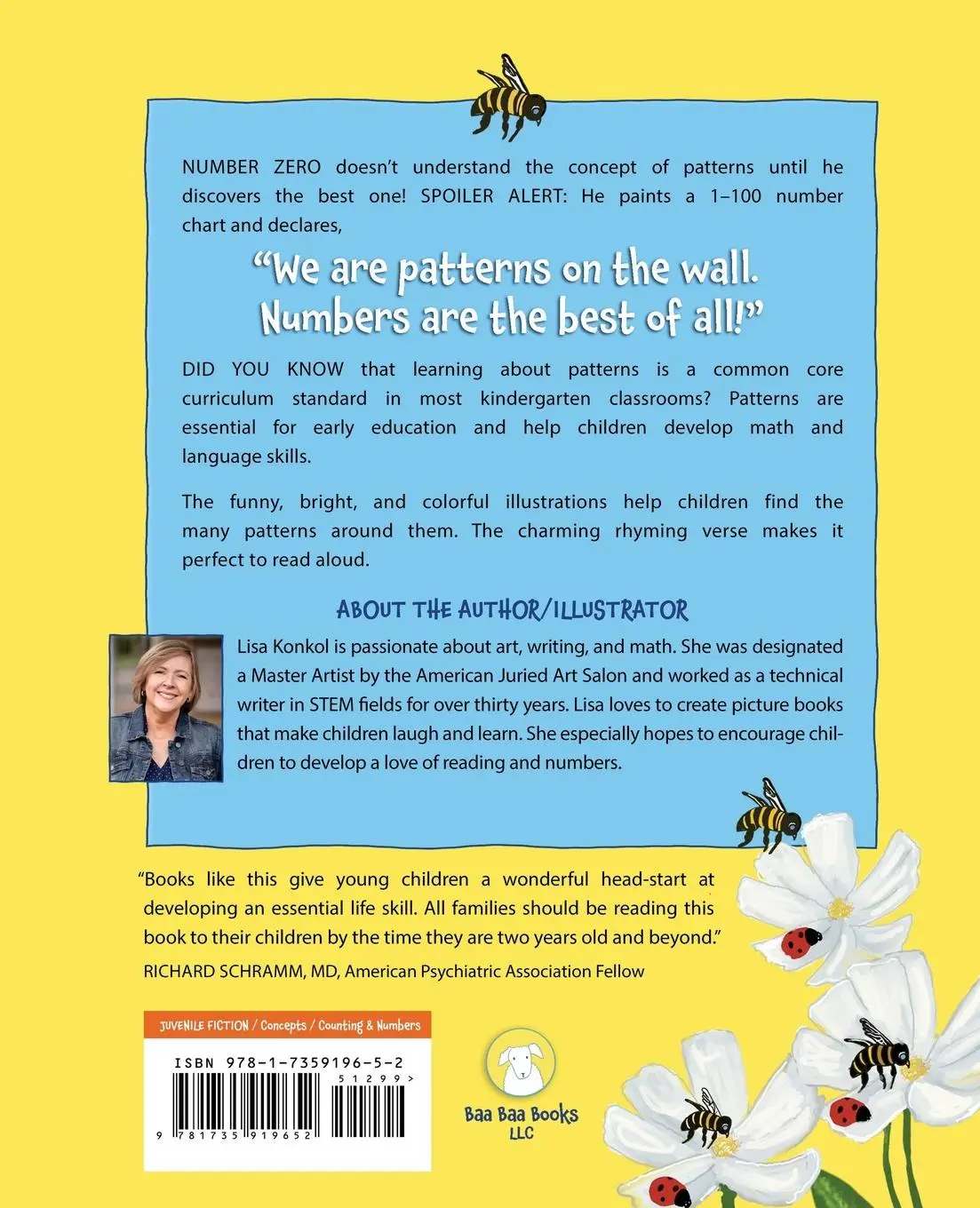 Rückseite: 9781735919652 | Mrs. Wiggles and the Numbers Patterns | Discover Patterns for Ages 3-6