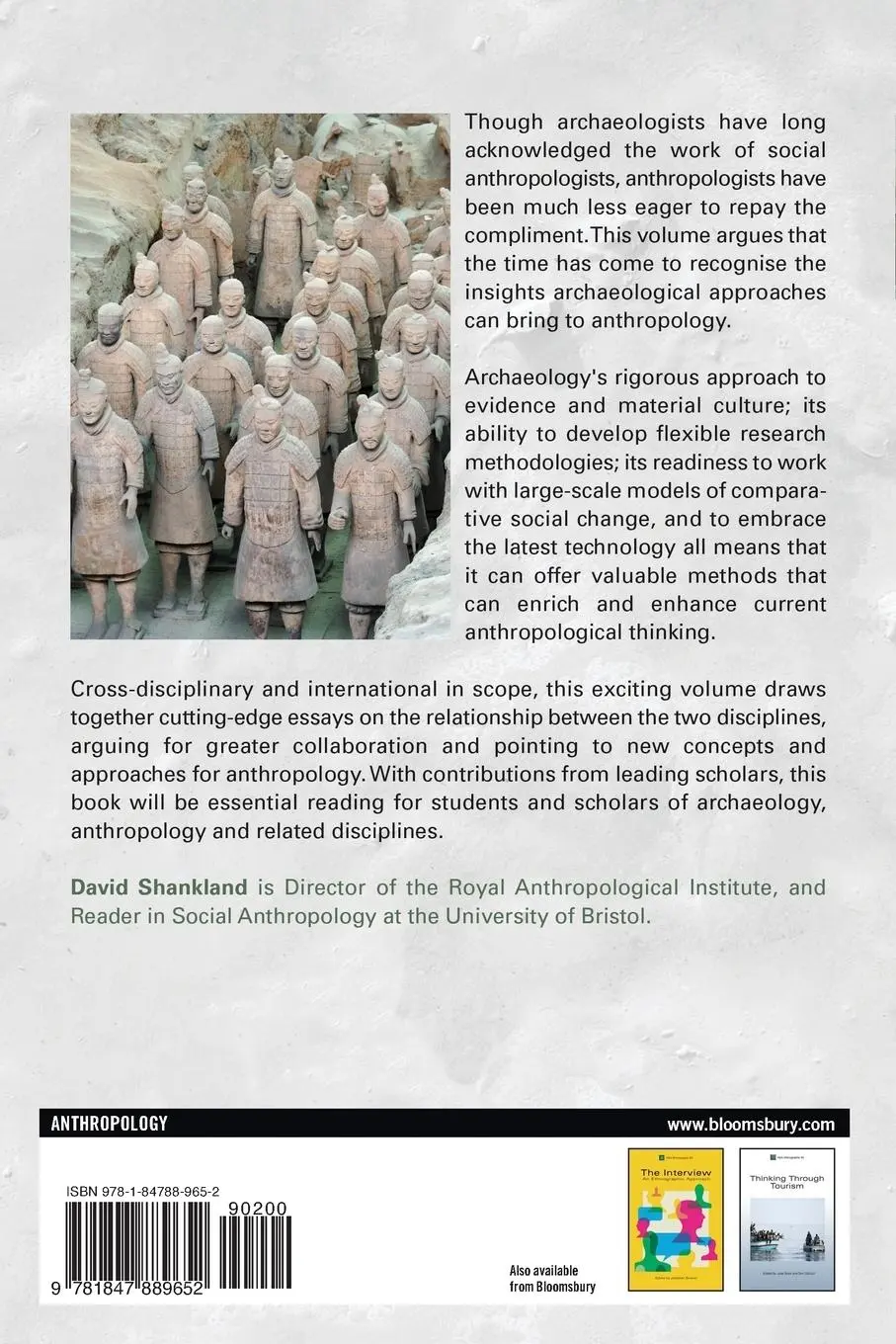 Rückseite: 9781847889652 | Archaeology and Anthropology | Past, Present and Future | Shankland