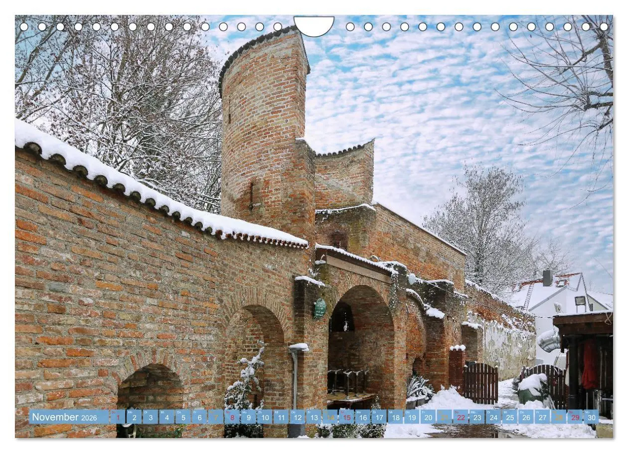 Bild: 9783457769652 | Herzogstadt Erding (Wandkalender 2026 DIN A4 quer), CALVENDO...
