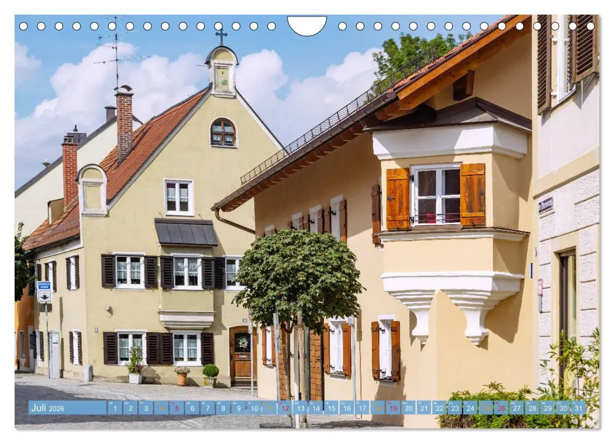 Bild: 9783457769652 | Herzogstadt Erding (Wandkalender 2026 DIN A4 quer), CALVENDO...