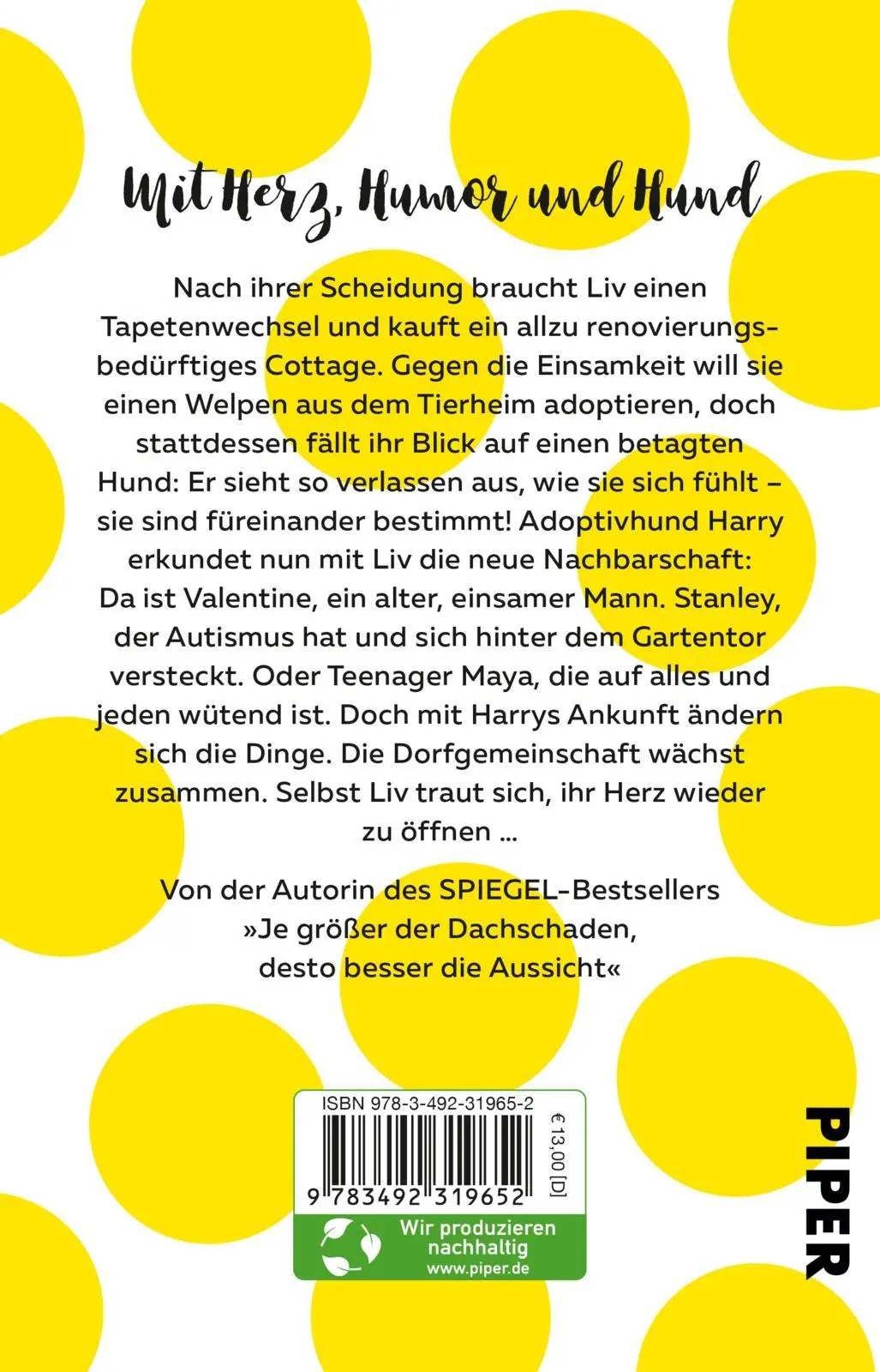 Rückseite: 9783492319652 | Lieber mit dem Kopf durch die Wand als gar kein Durchblick | Potter