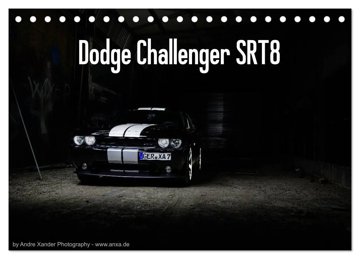 Cover: 9783516169652 | Dodge Challenger SRT8 (Tischkalender 2026 DIN A5 quer), CALVENDO...