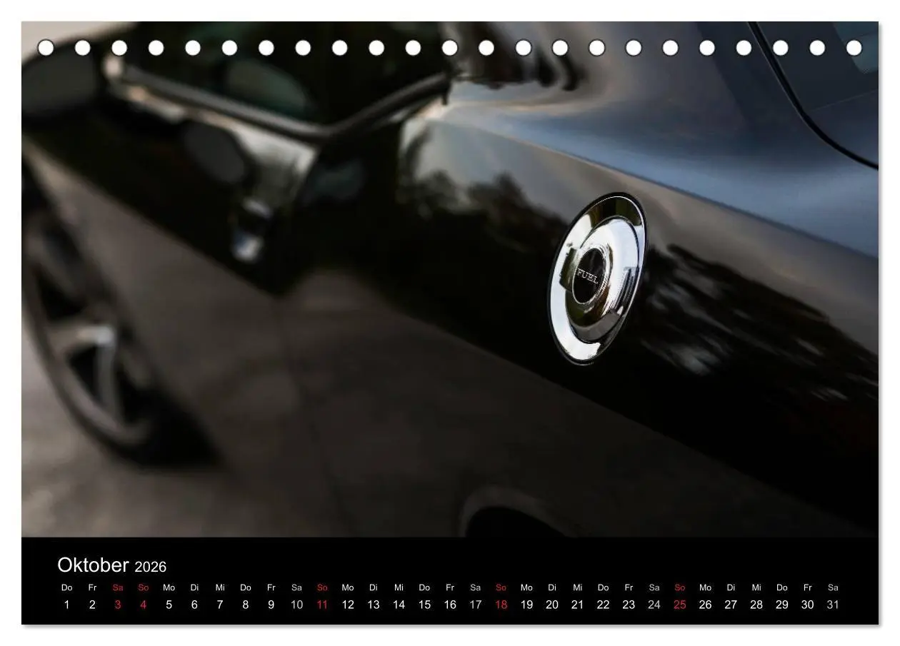 Bild: 9783516169652 | Dodge Challenger SRT8 (Tischkalender 2026 DIN A5 quer), CALVENDO...