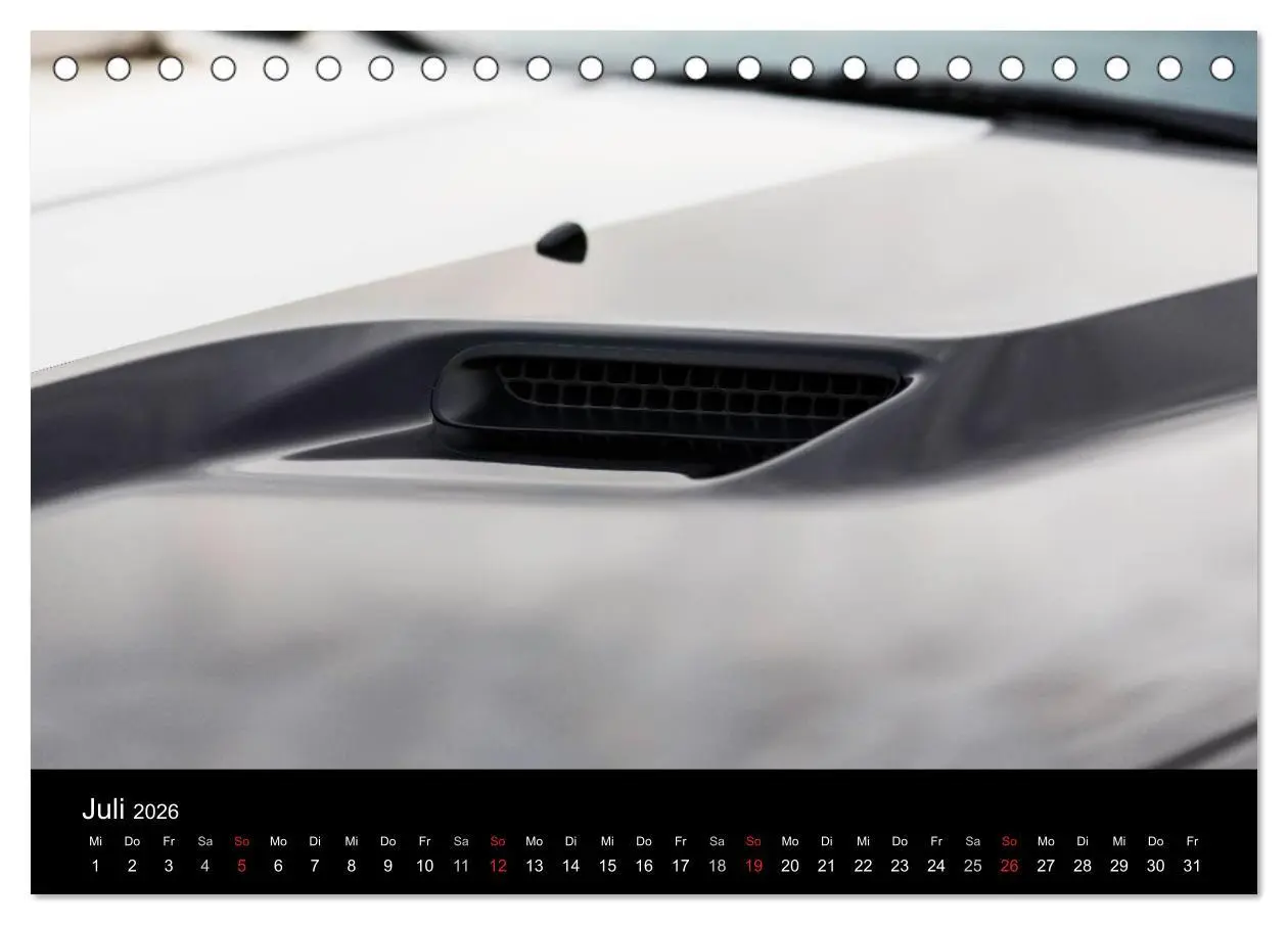 Bild: 9783516169652 | Dodge Challenger SRT8 (Tischkalender 2026 DIN A5 quer), CALVENDO...
