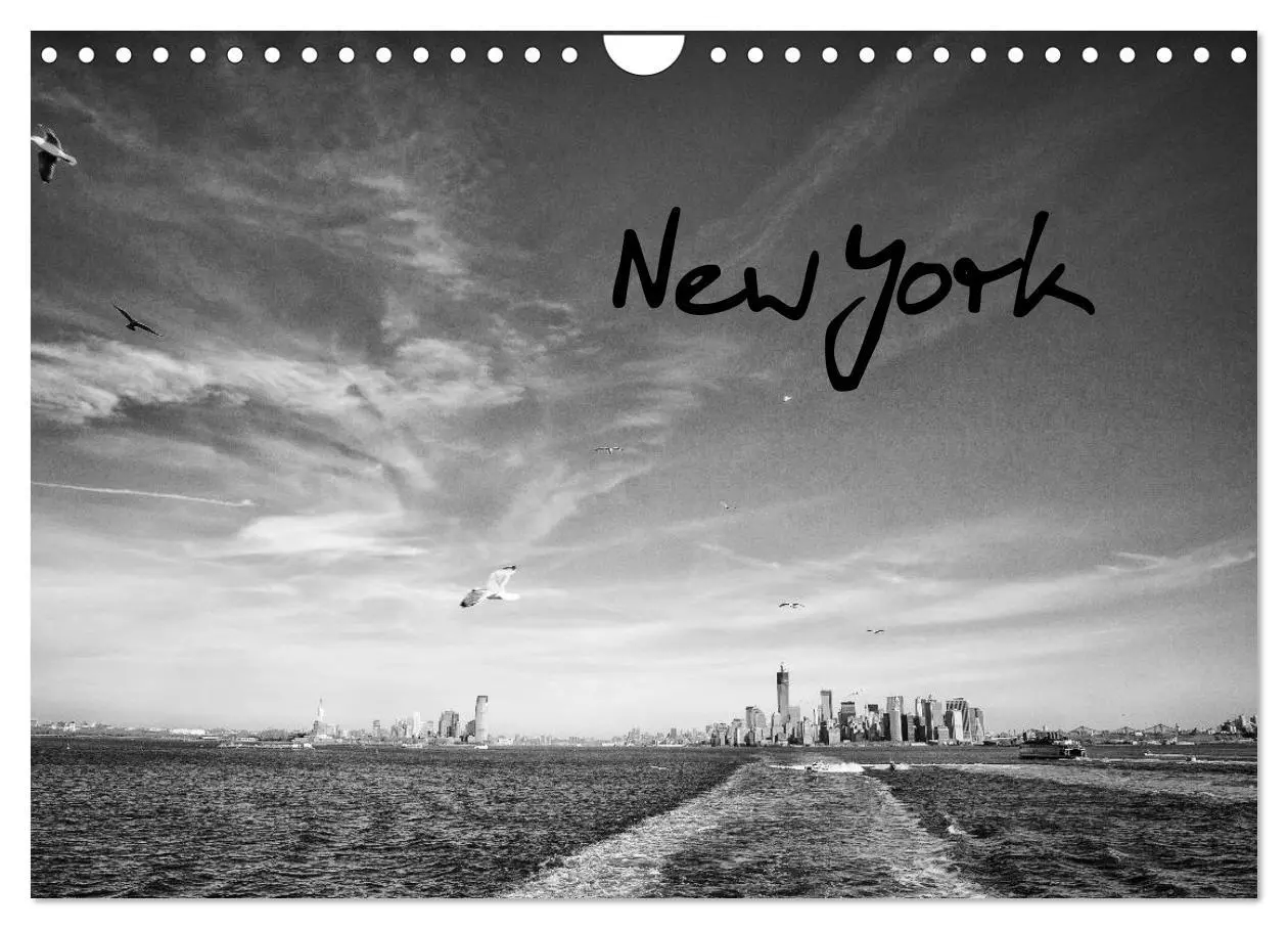 Cover: 9783516239652 | New York 2026 (Wandkalender 2026 DIN A4 quer), CALVENDO Monatskalender