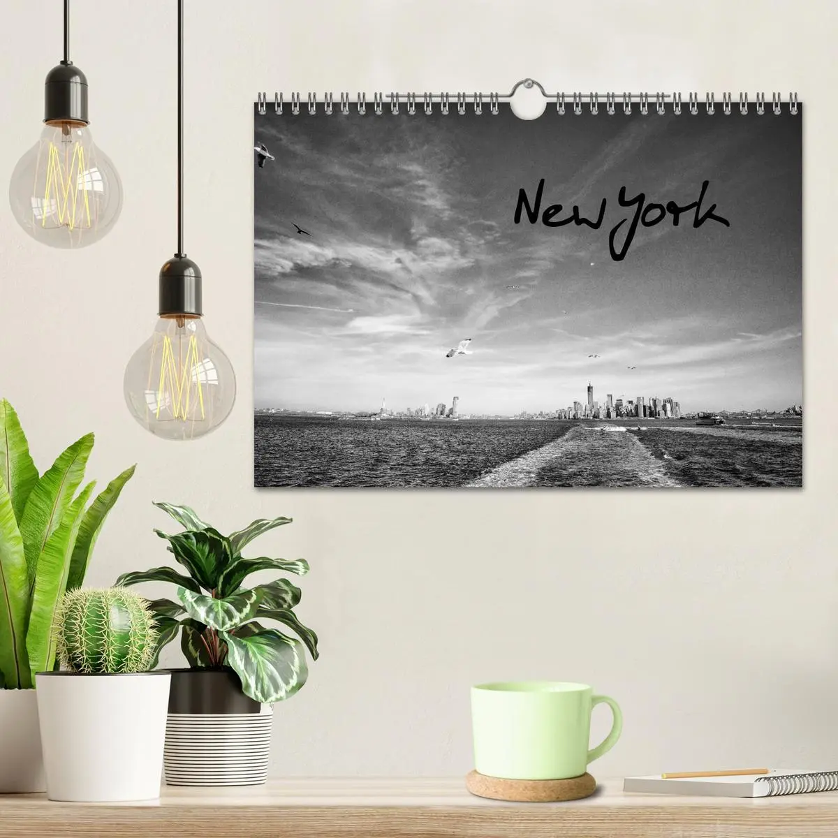 Bild: 9783516239652 | New York 2026 (Wandkalender 2026 DIN A4 quer), CALVENDO Monatskalender