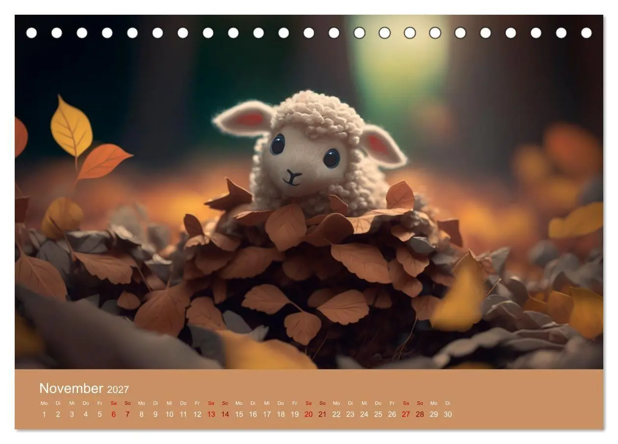 Bild: 9783569329652 | Die Schafe sind los Wollige Aussichten (Tischkalender 2027 DIN A5...