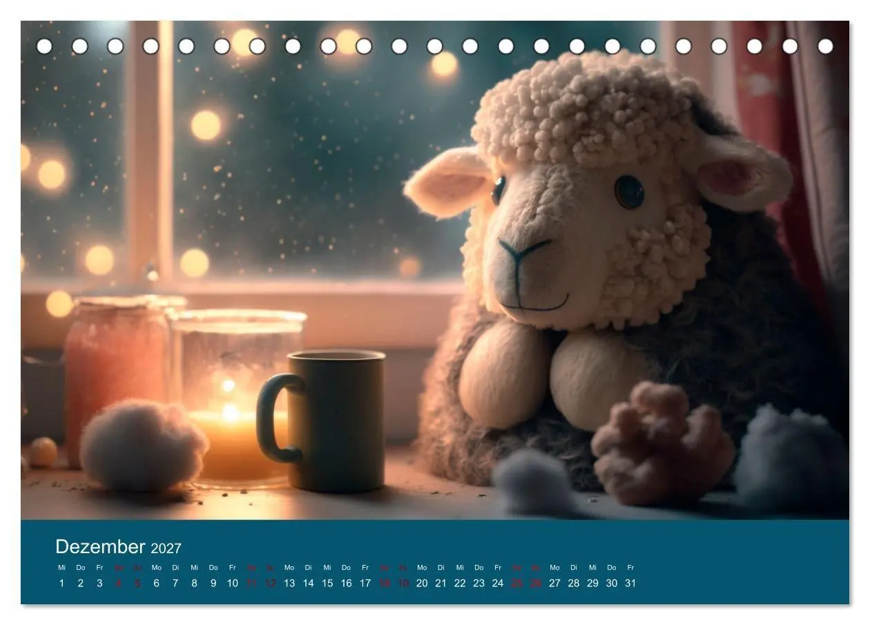 Bild: 9783569329652 | Die Schafe sind los Wollige Aussichten (Tischkalender 2027 DIN A5...