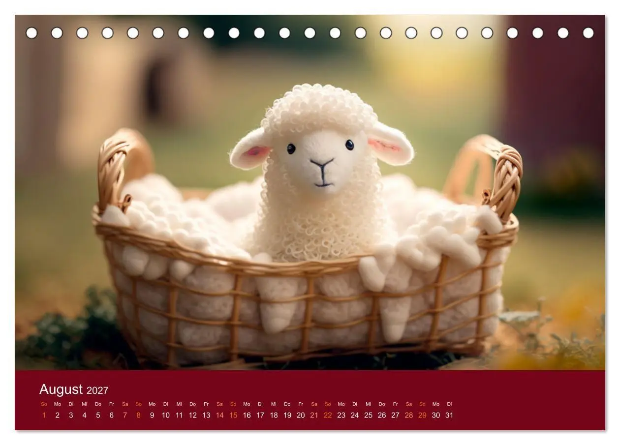 Bild: 9783569329652 | Die Schafe sind los Wollige Aussichten (Tischkalender 2027 DIN A5...