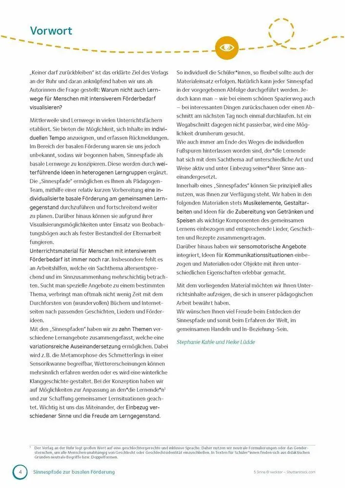Bild: 9783834649652 | Sinnespfade zur basalen Förderung | Stephanie Kahle (u. a.) | Buch