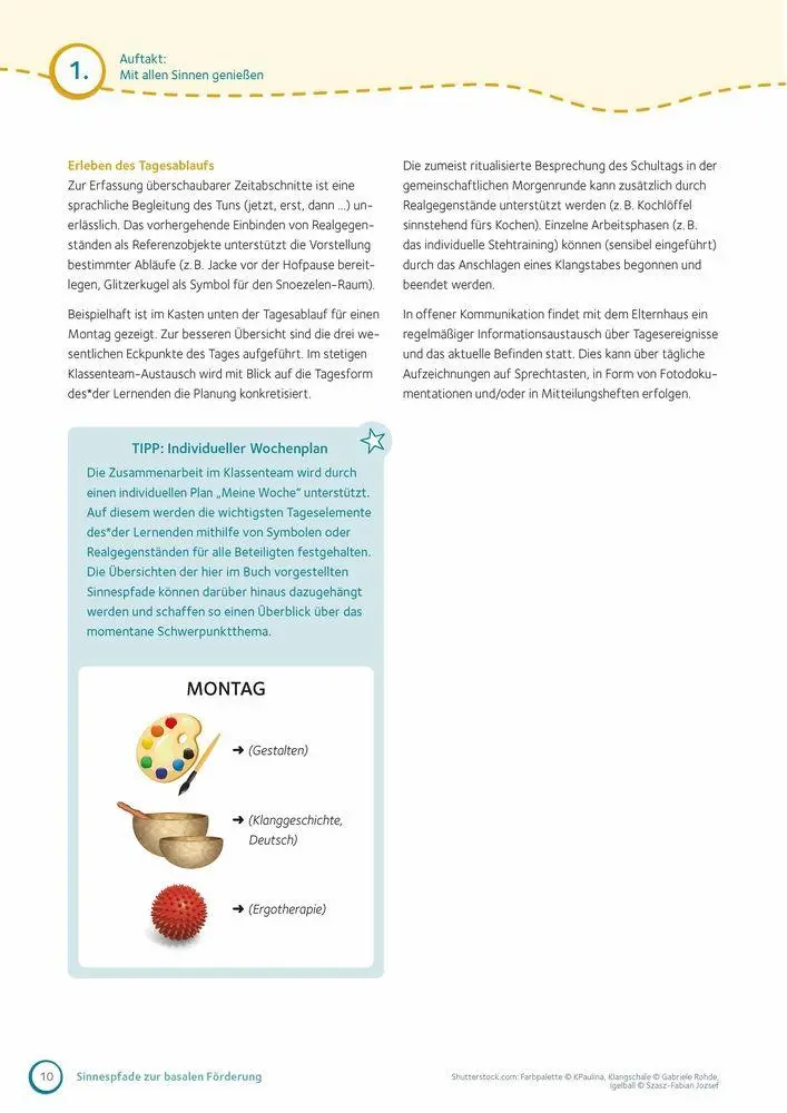 Bild: 9783834649652 | Sinnespfade zur basalen Förderung | Stephanie Kahle (u. a.) | Buch