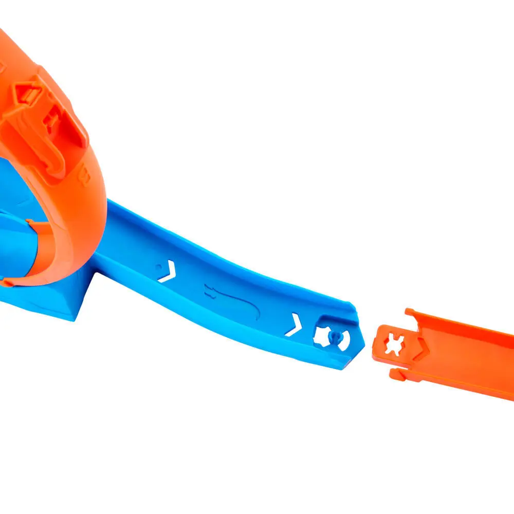 Bild: 194735289752 | Hot Wheels Track Creator Dreifacher Looping | Fensterkarton | JDW39