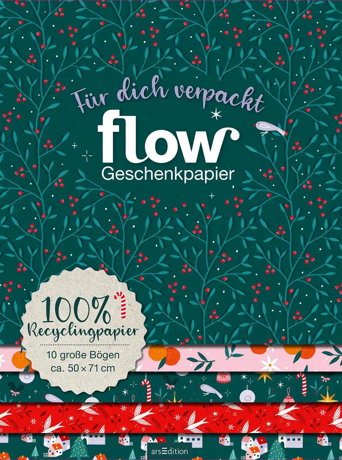 Bild: 4014489129752 | Flow Geschenkpapier | Für dich verpackt | Bea Muller | Taschenbuch