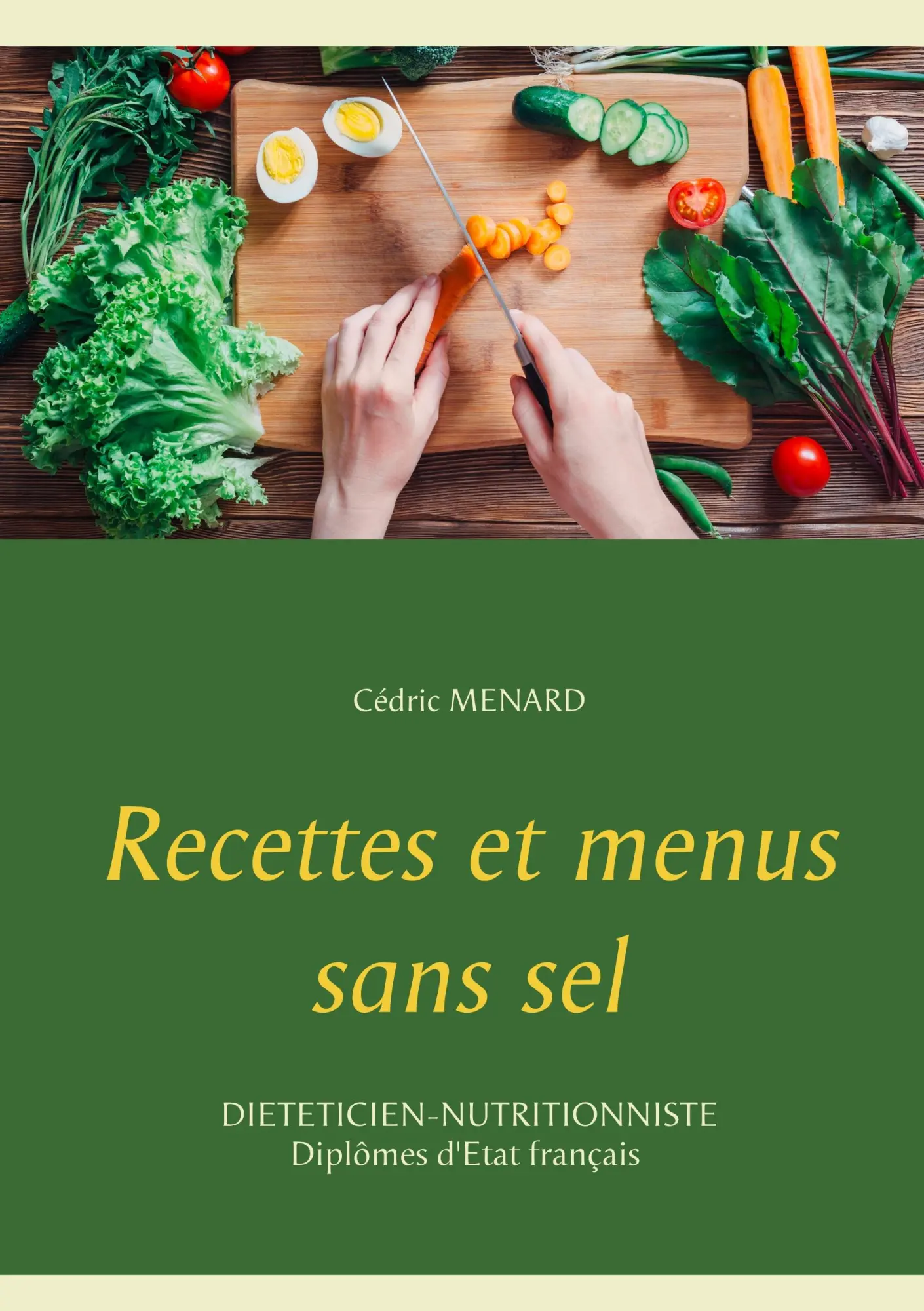 Cover: 9782322119752 | Recettes et menus sans sel | Cédric Menard | Taschenbuch | 140 S.