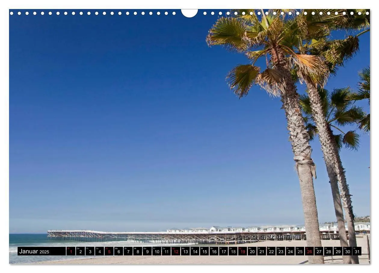 Bild: 9783435739752 | San Diego (Wandkalender 2025 DIN A3 quer), CALVENDO Monatskalender