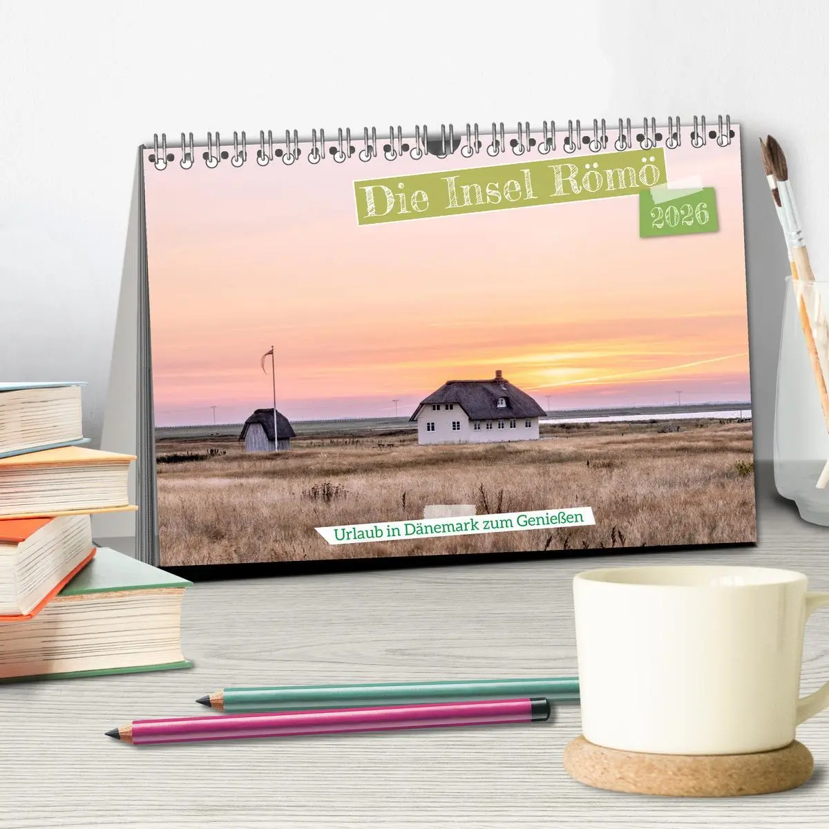 Bild: 9783516159752 | Die Insel Römö (Tischkalender 2026 DIN A5 quer), CALVENDO...