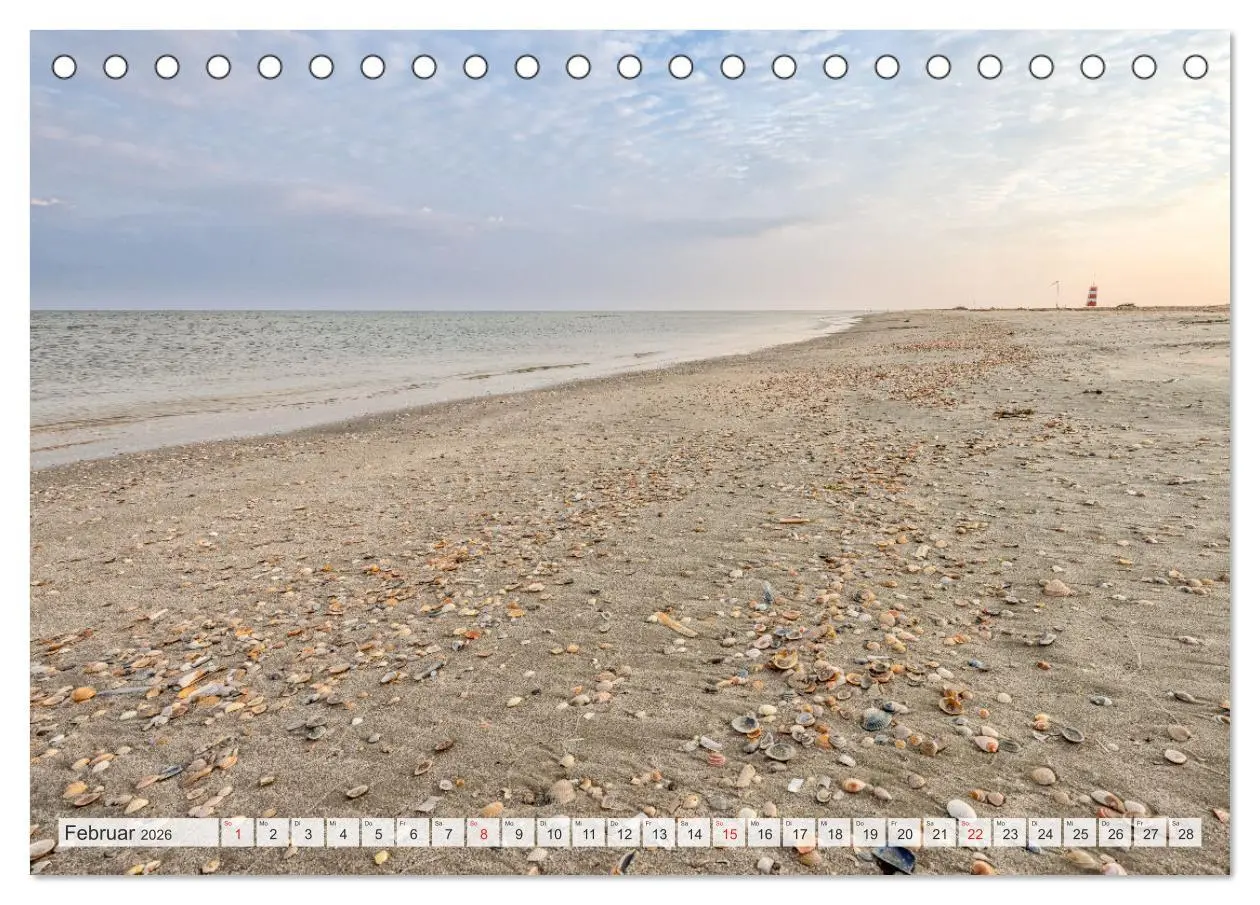 Bild: 9783516159752 | Die Insel Römö (Tischkalender 2026 DIN A5 quer), CALVENDO...