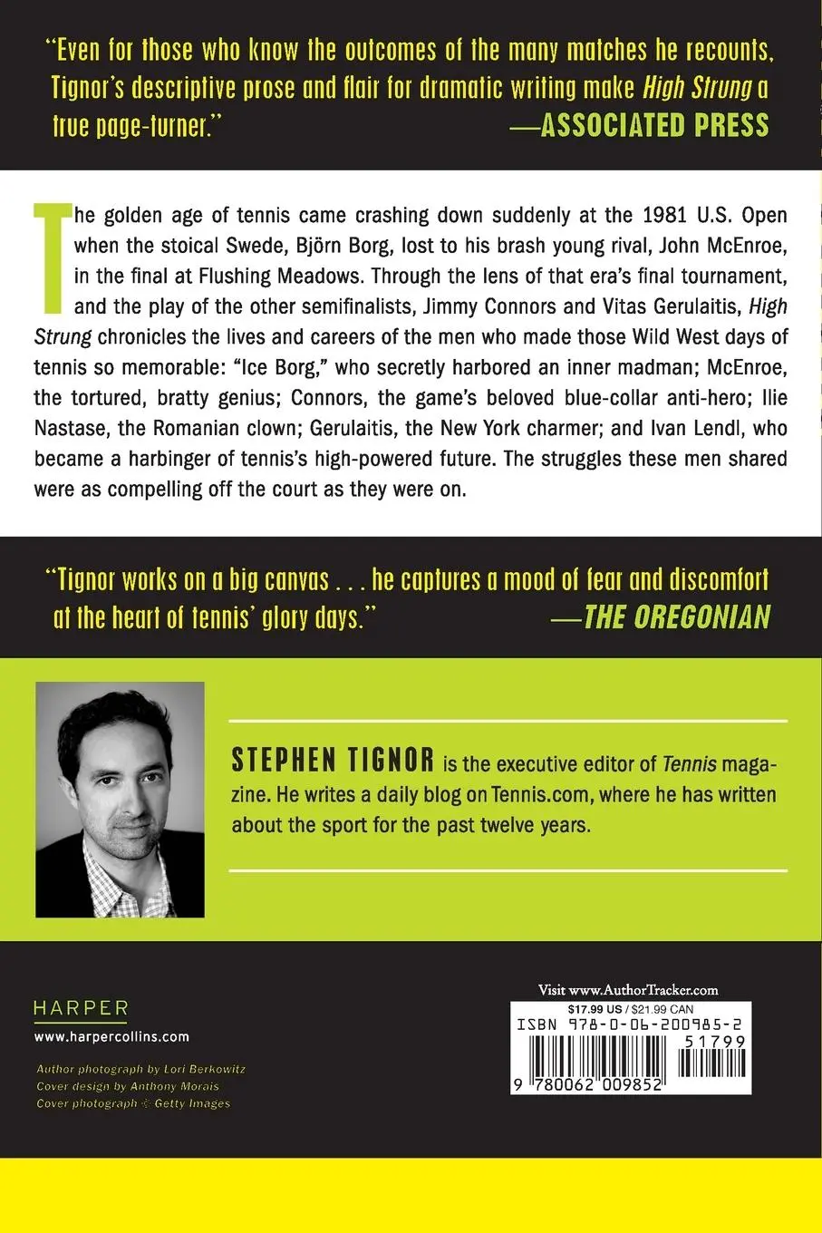 Rückseite: 9780062009852 | High Strung | Stephen Tignor | Taschenbuch | Kartoniert / Broschiert