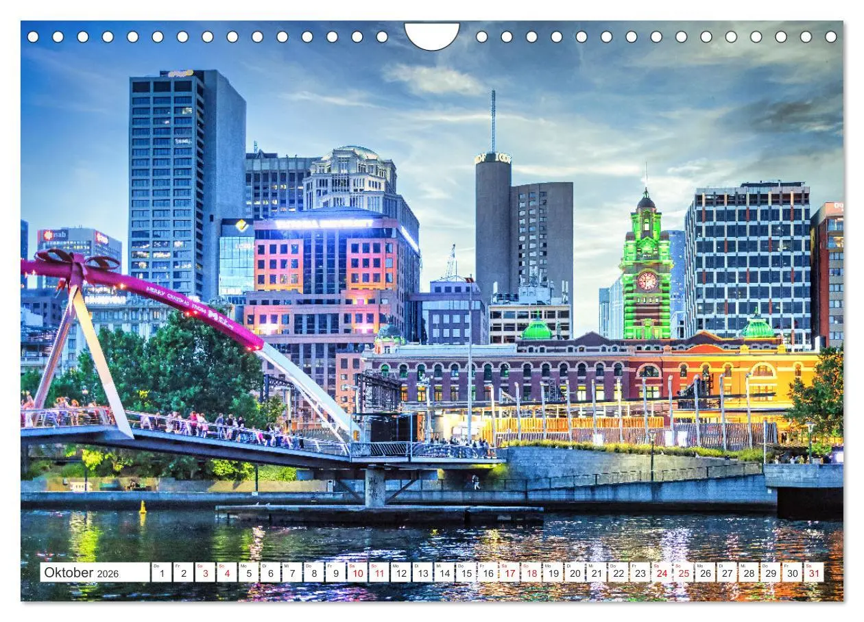 Bild: 9783457679852 | Melbourne - Sympathische Metropole Australiens (Wandkalender 2026...
