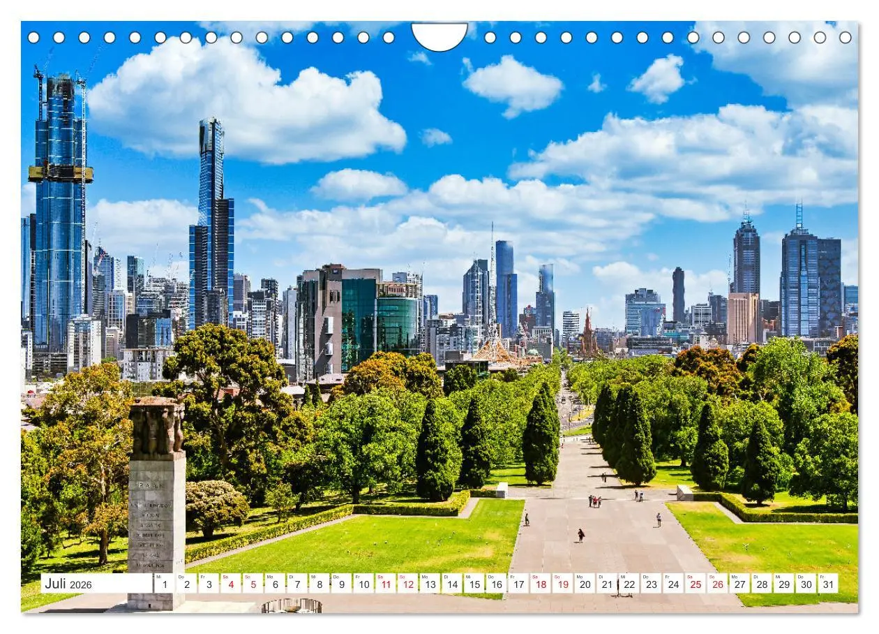 Bild: 9783457679852 | Melbourne - Sympathische Metropole Australiens (Wandkalender 2026...