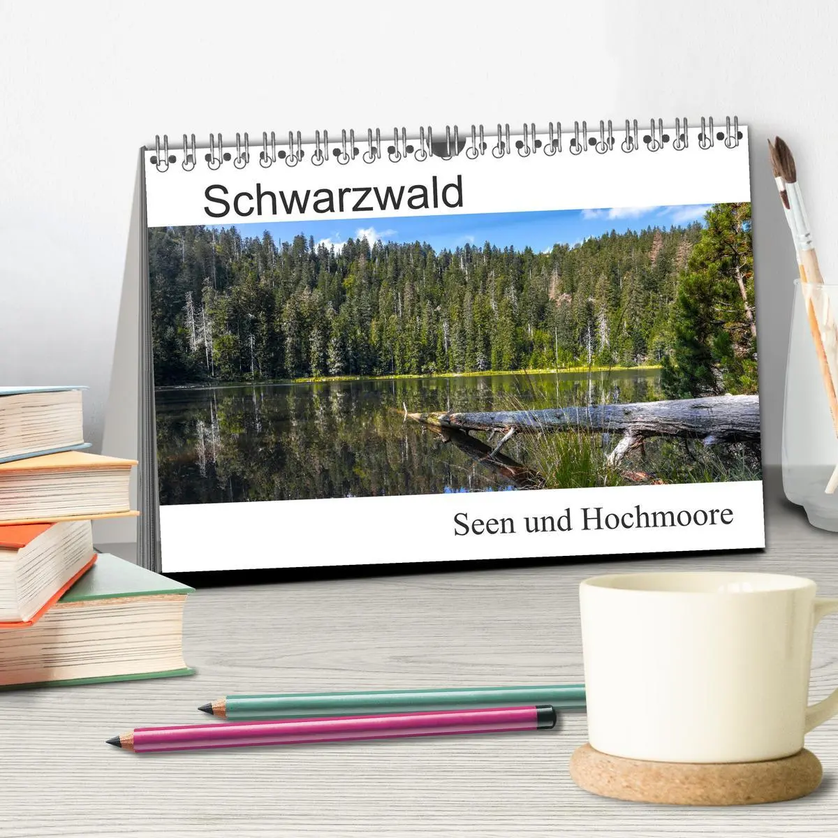 Bild: 9783457749852 | Schwarzwald, Seen und Hochmoore (Tischkalender 2026 DIN A5 quer),...