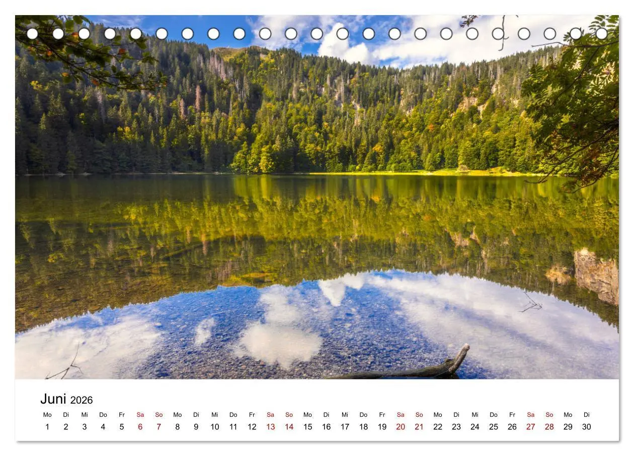 Bild: 9783457749852 | Schwarzwald, Seen und Hochmoore (Tischkalender 2026 DIN A5 quer),...
